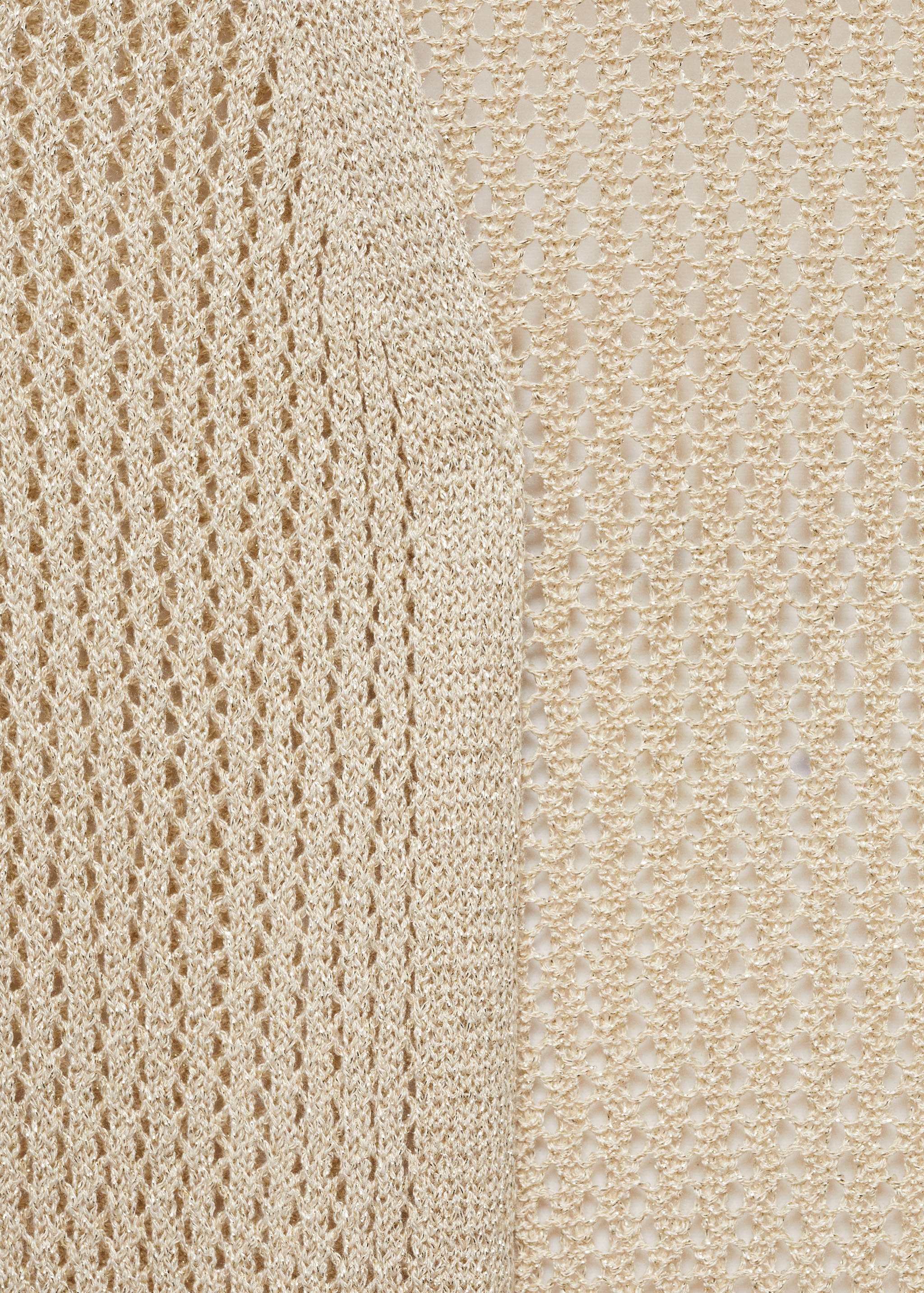 Openwork lurex waistcoat - Details of the article 8