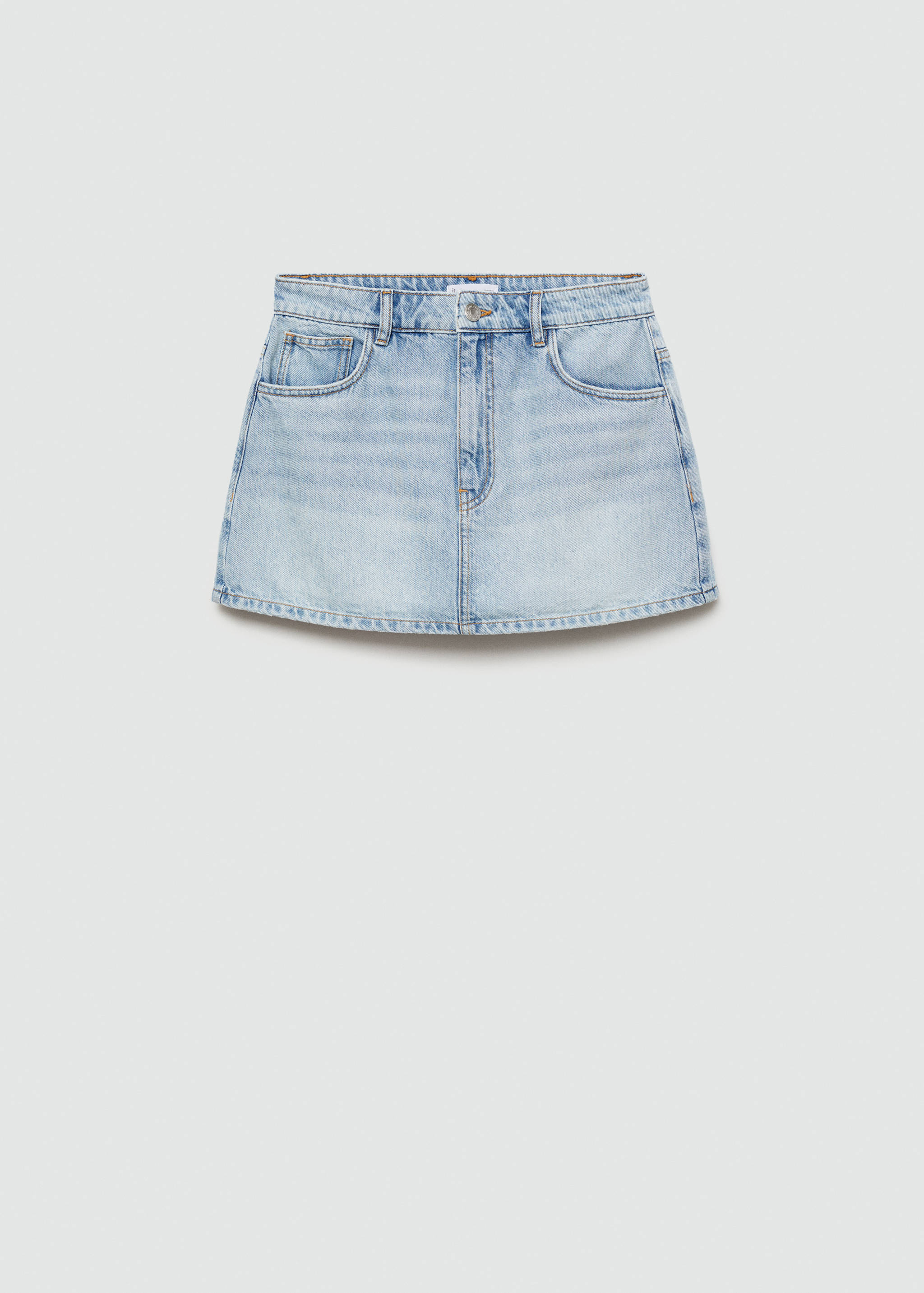 Gonna pantalone denim - Articolo senza modello