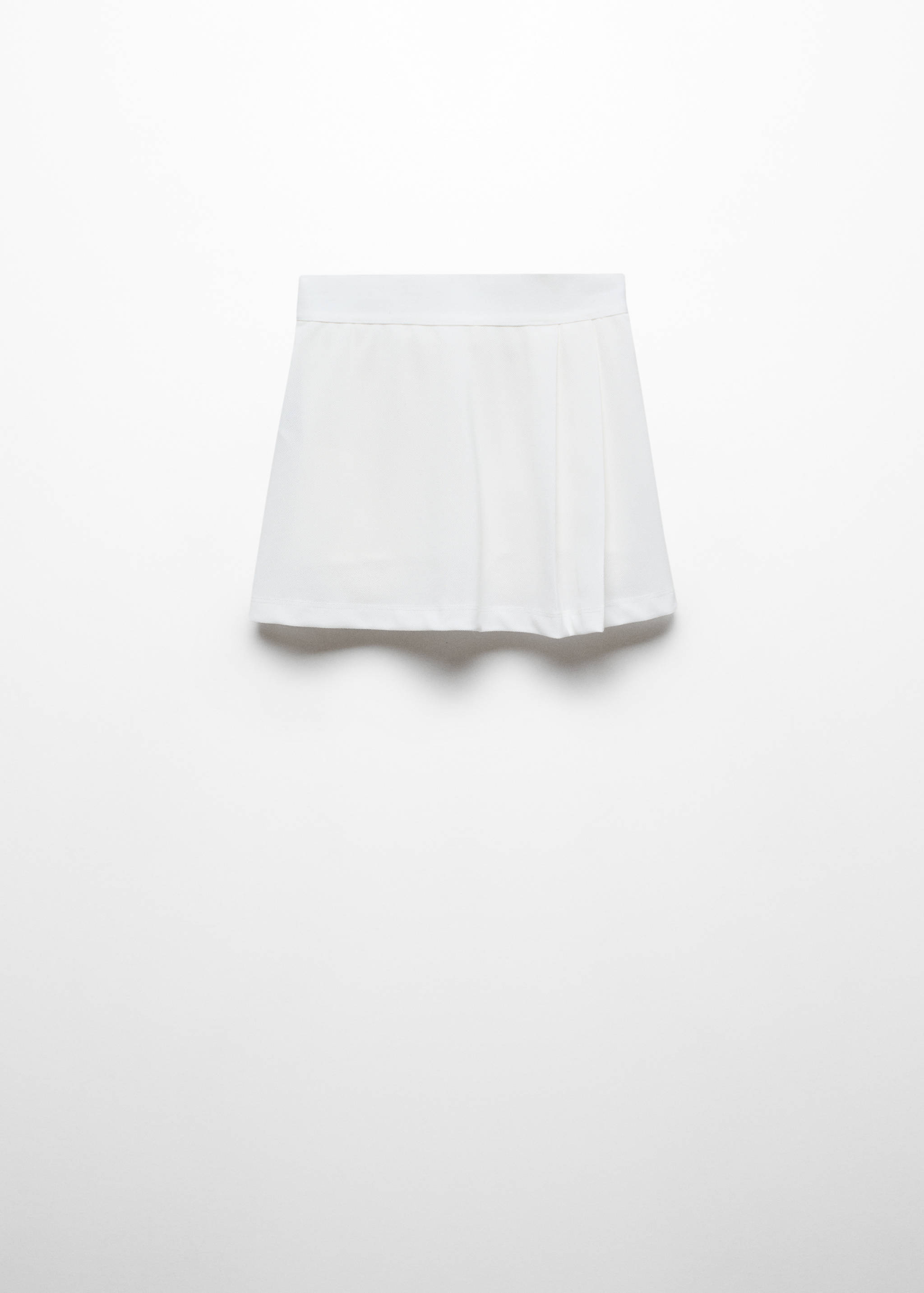 Wide pleated skirt - Article without model