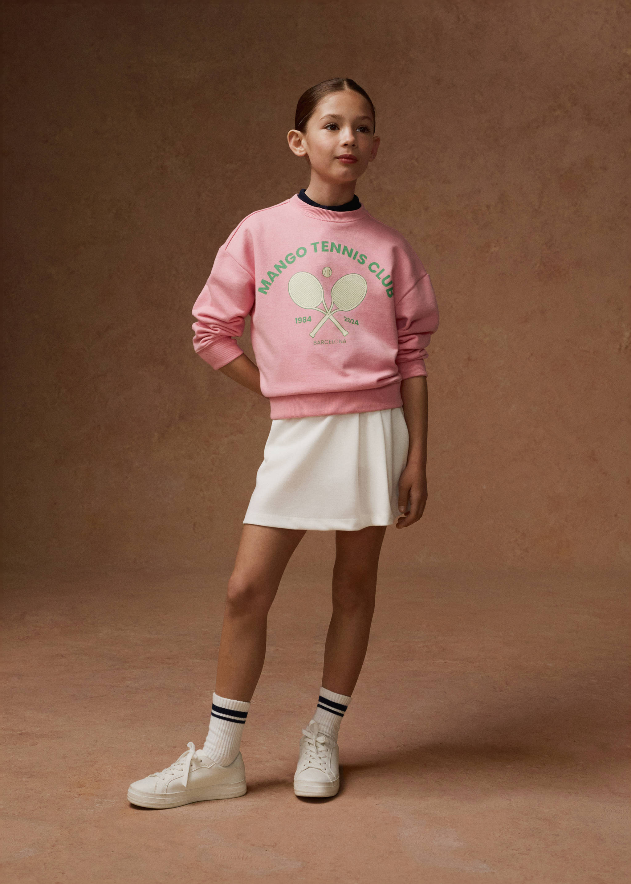 Wide pleated skirt - Details of the article 5