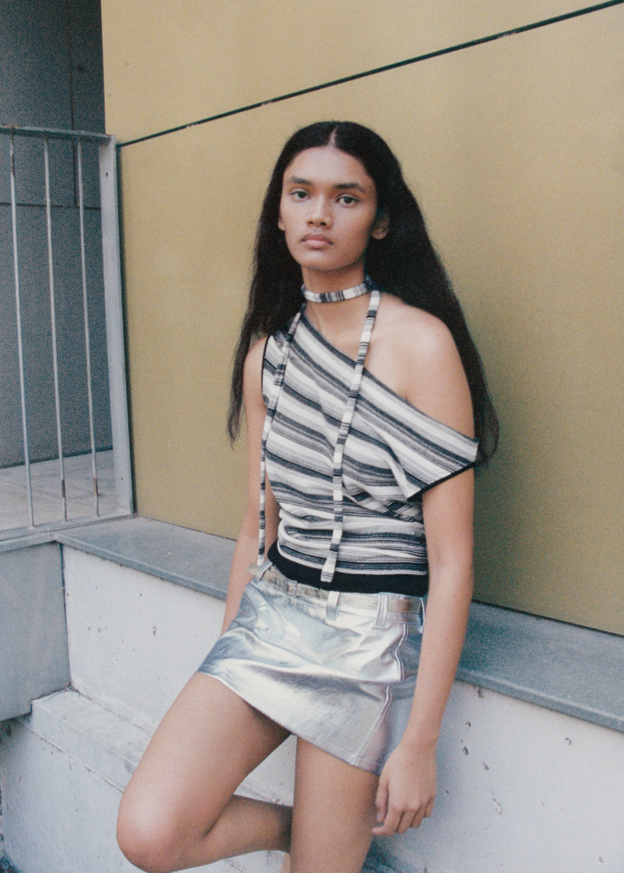 Minifalda metalizada cinturón - Detalle del artículo 7