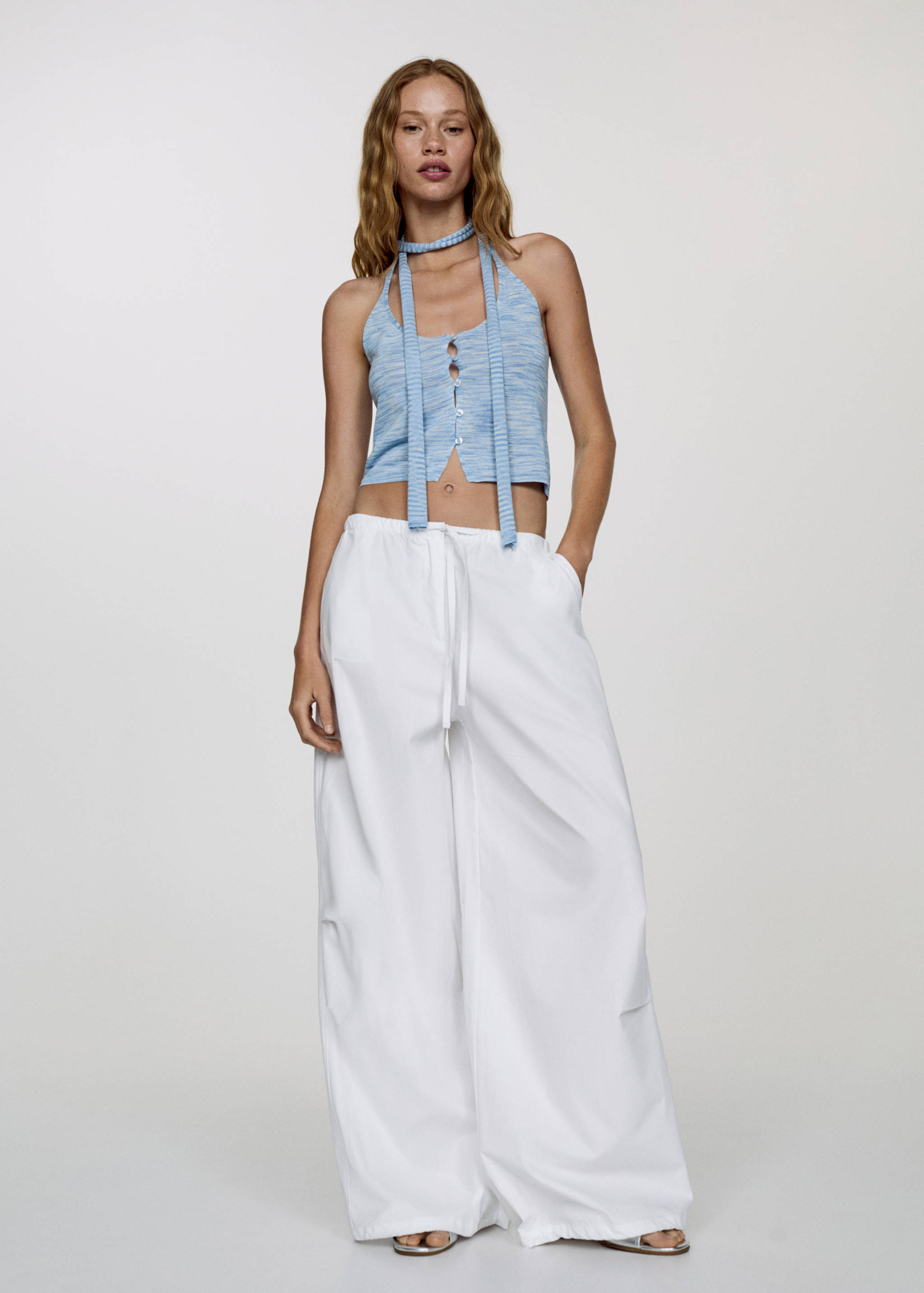 Pantaloni parachute 100% cotone - Piano generale