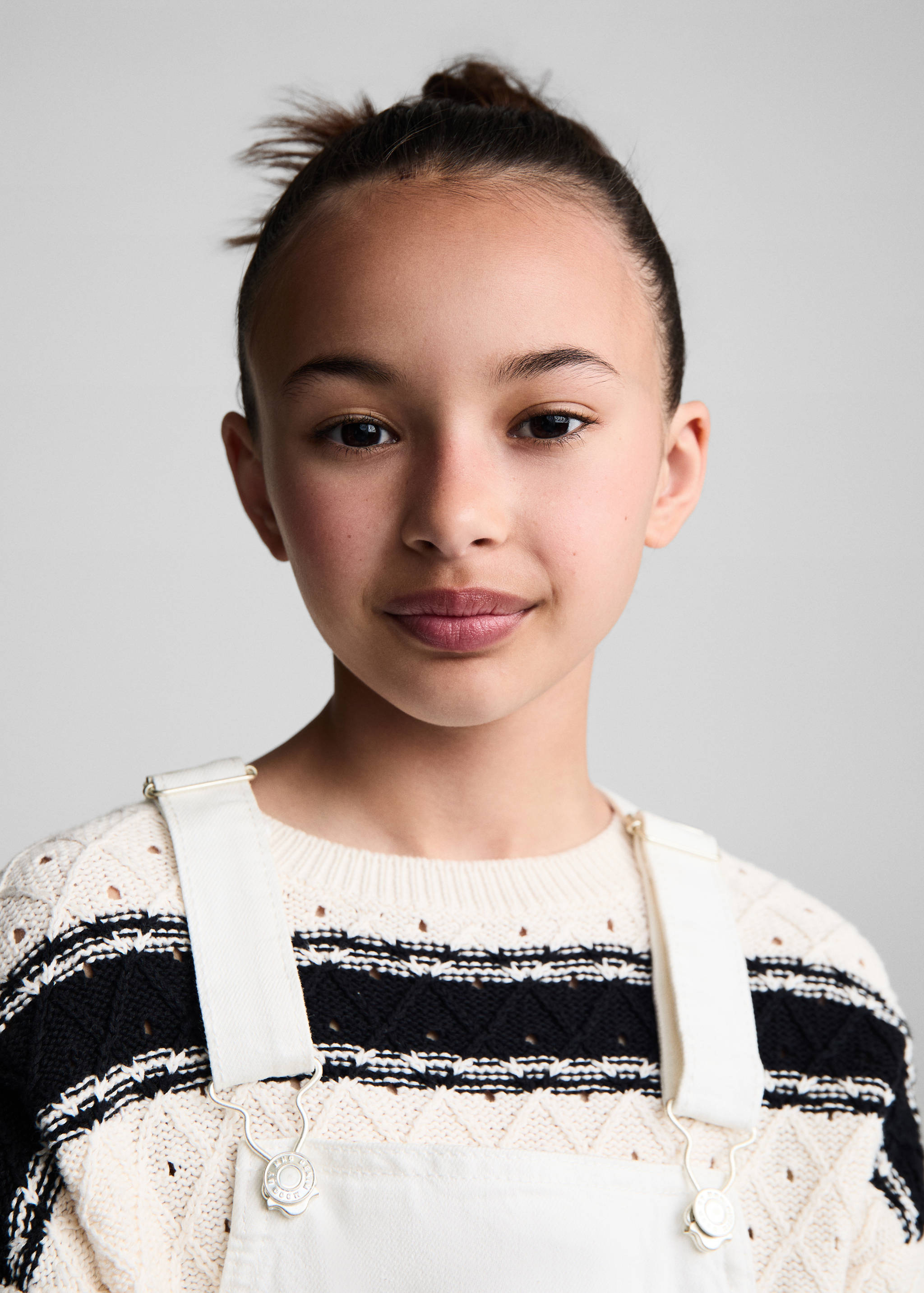 Salopette courte en jean - Détail de l'article 1