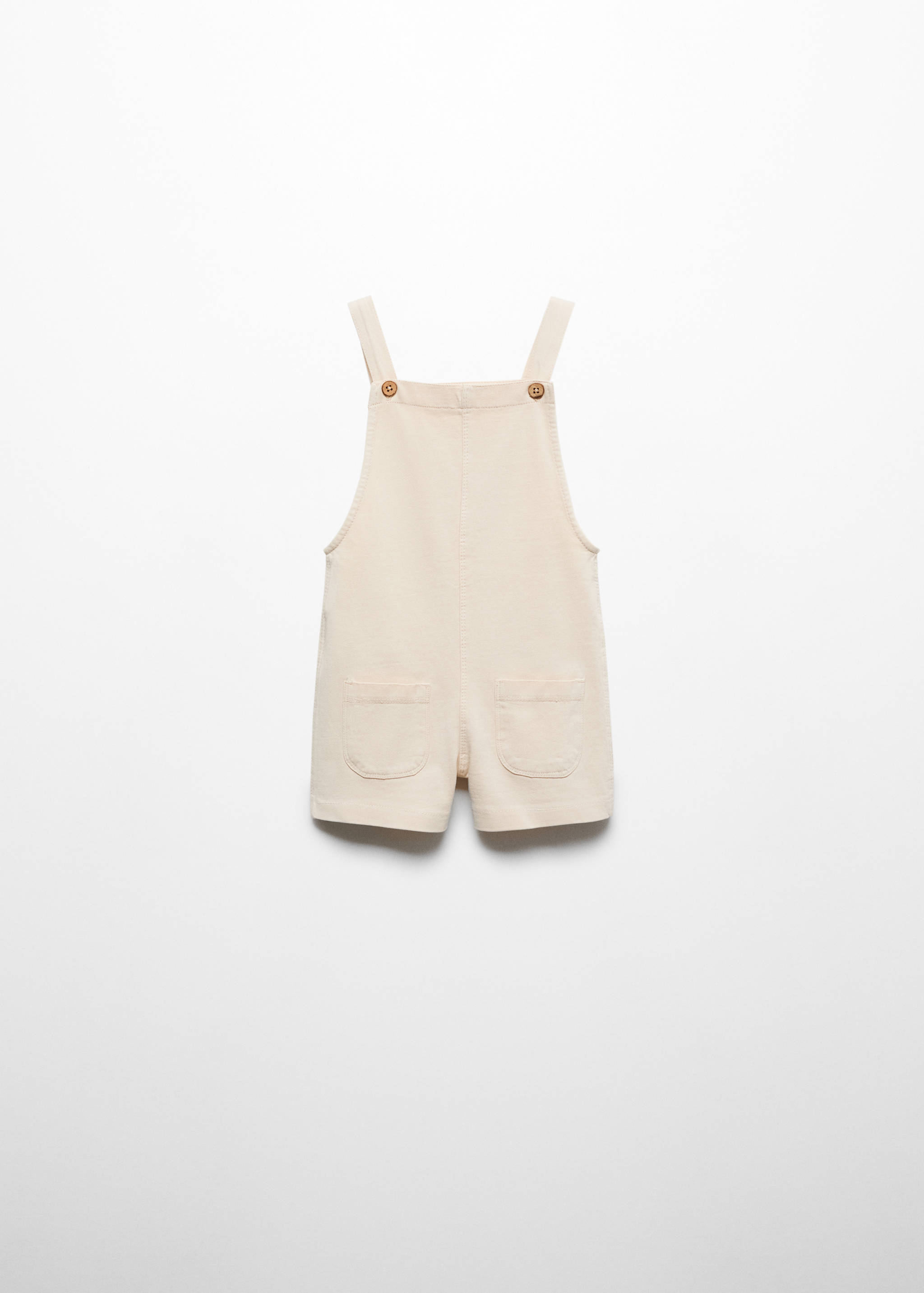 Short cotton dungarees - Article without model
