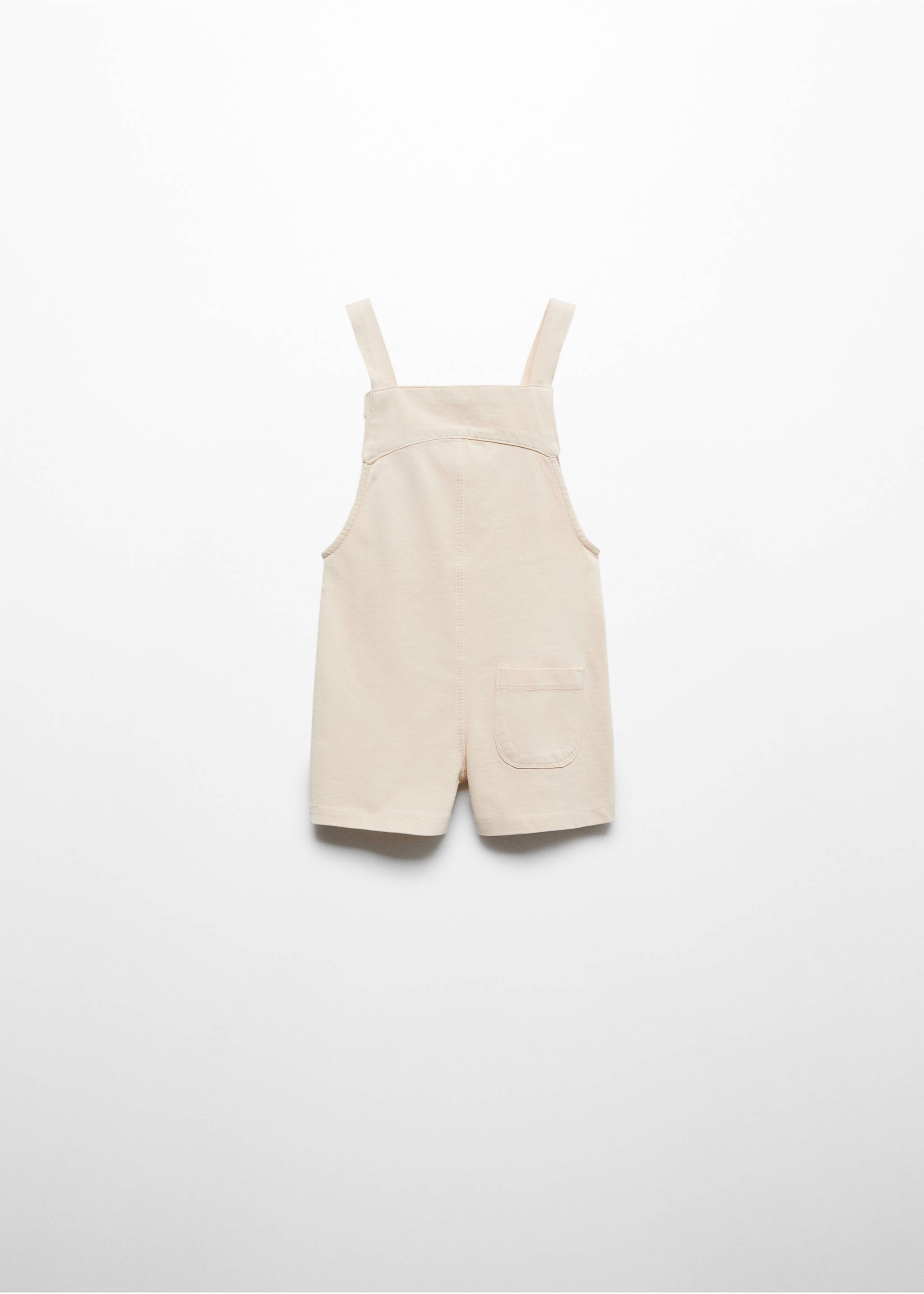 Peto corto algodón - Reverso del artículo, Arena. Ref: 67077921-00.