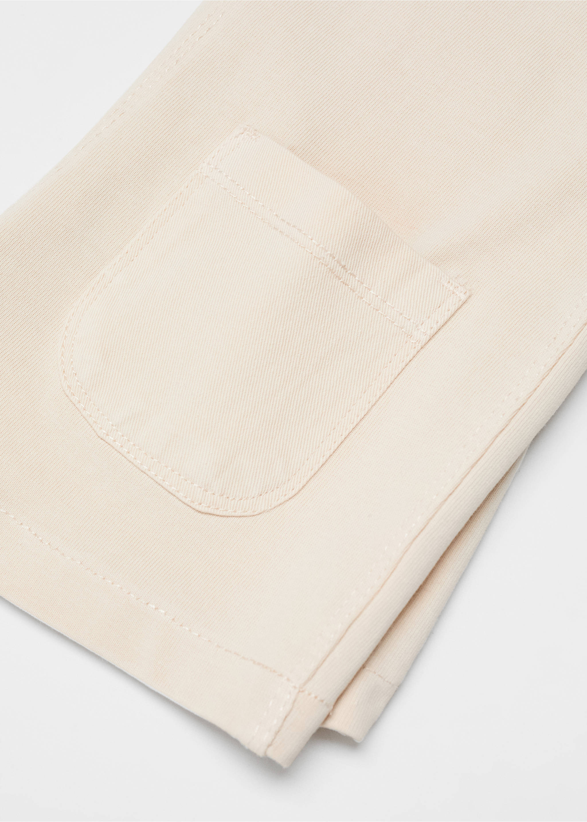 Peto corto algodón - Detalle del artículo 0, Arena. Ref: 67077921-00.