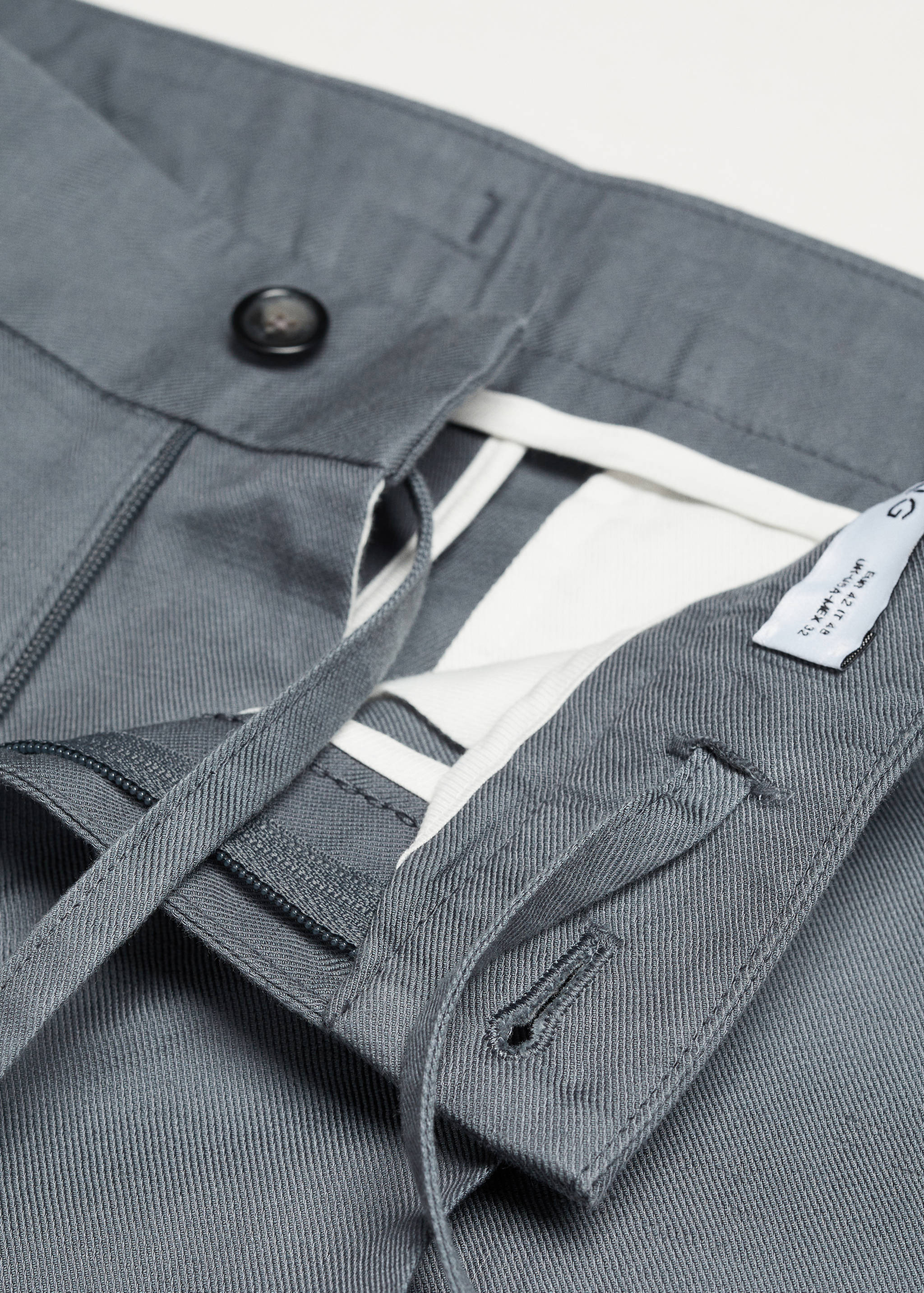 Tencel-linen pleated trousers - Details of the article 8
