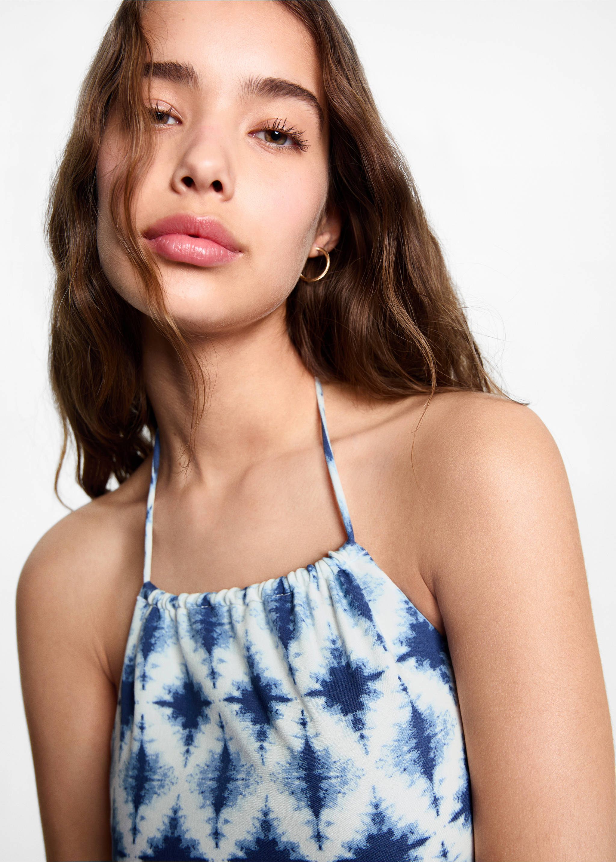 Combinaison imprimée ouvertures - Détail de l'article 1, Blanc cassé. Ref: 67078272-00.