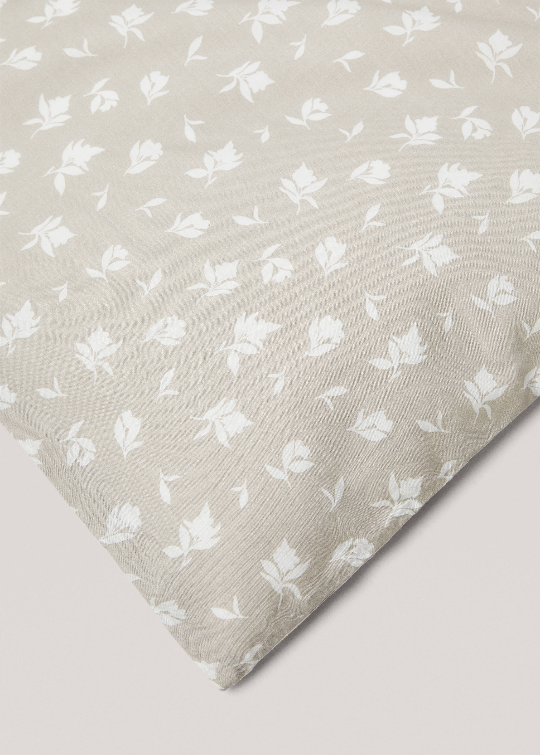 Capa de edredão de algodão às flores reversível (cama 180 cm) - Pormenor do artigo 3