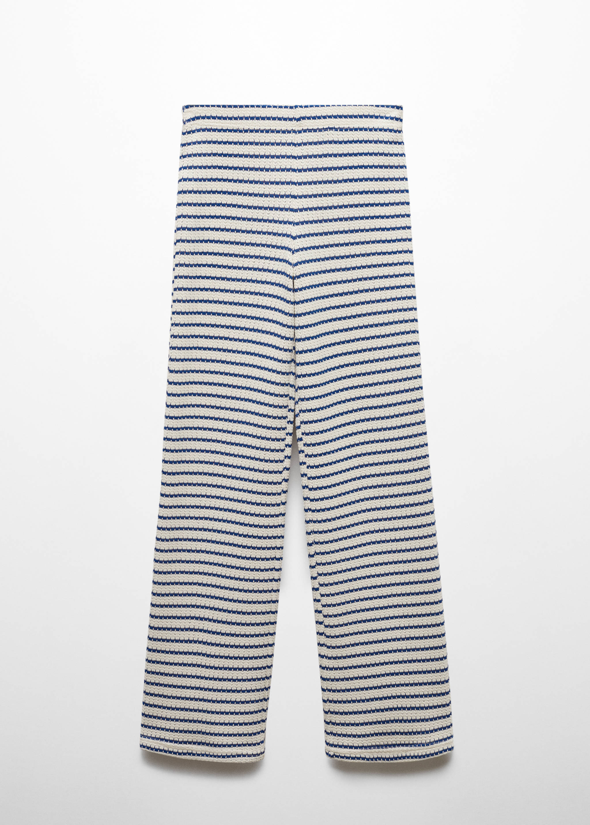 Crochet striped pants - Article without model