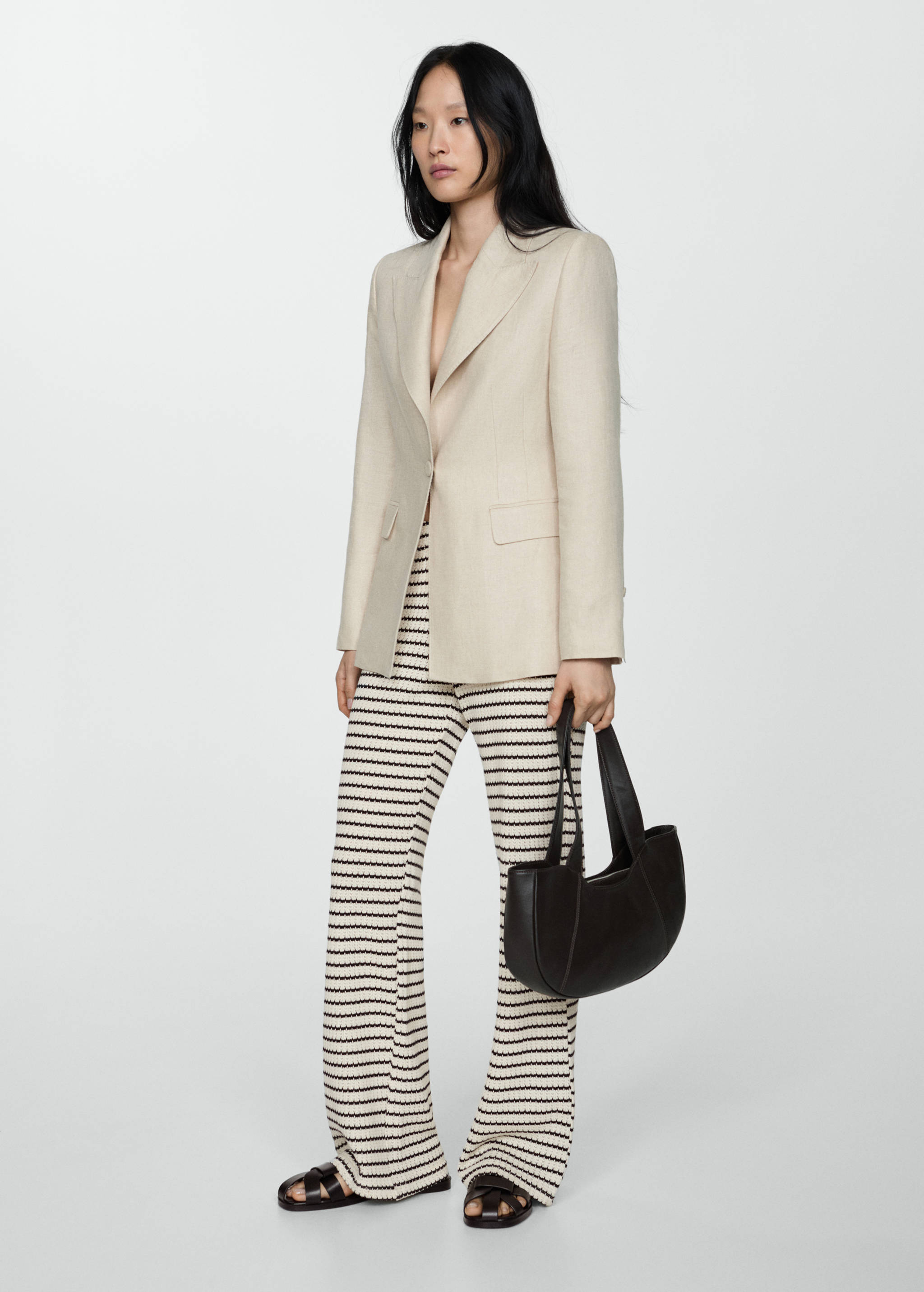 Crochet striped pants - Details of the article 2