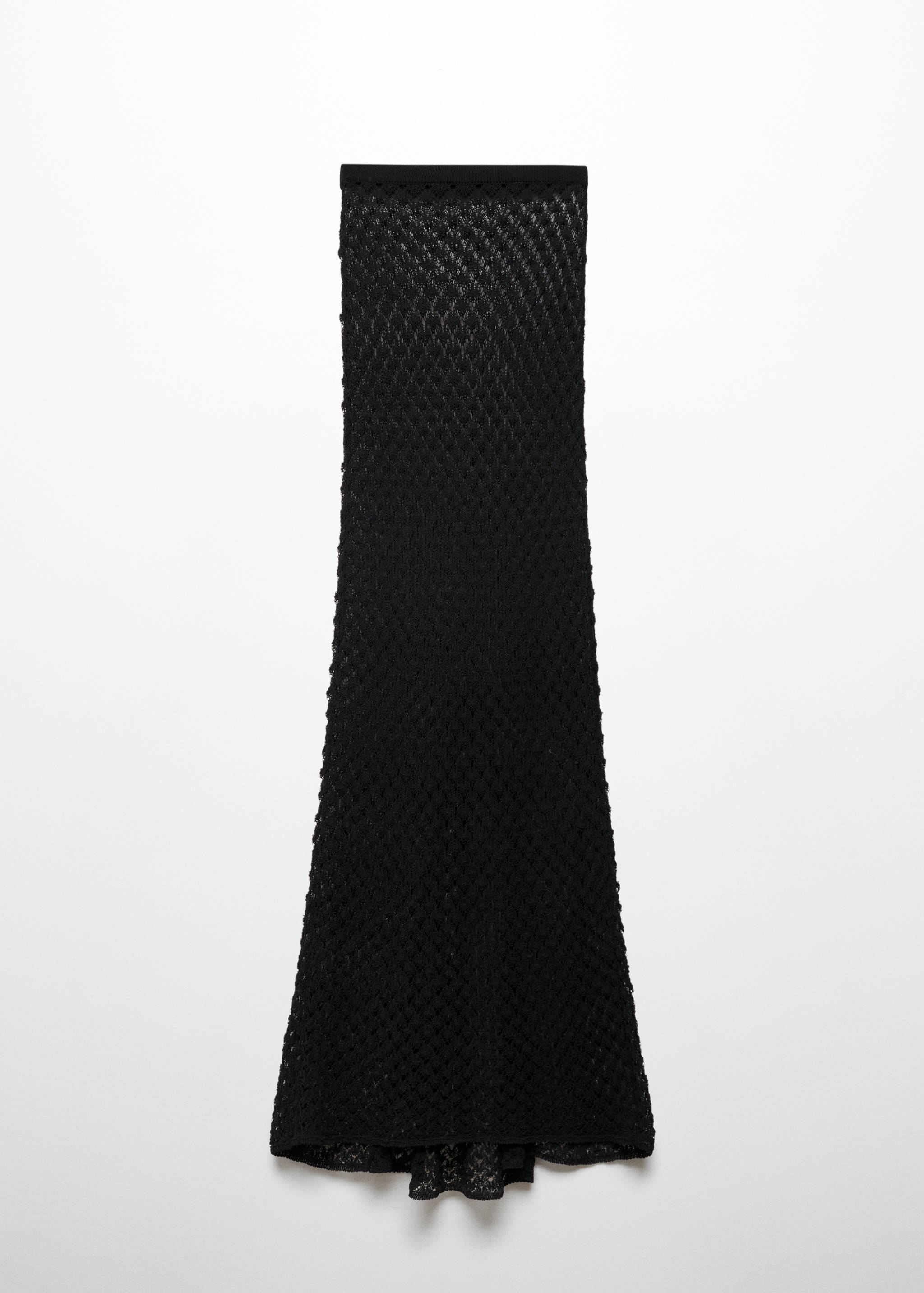 Asymmetrical crochet skirt - Article without model