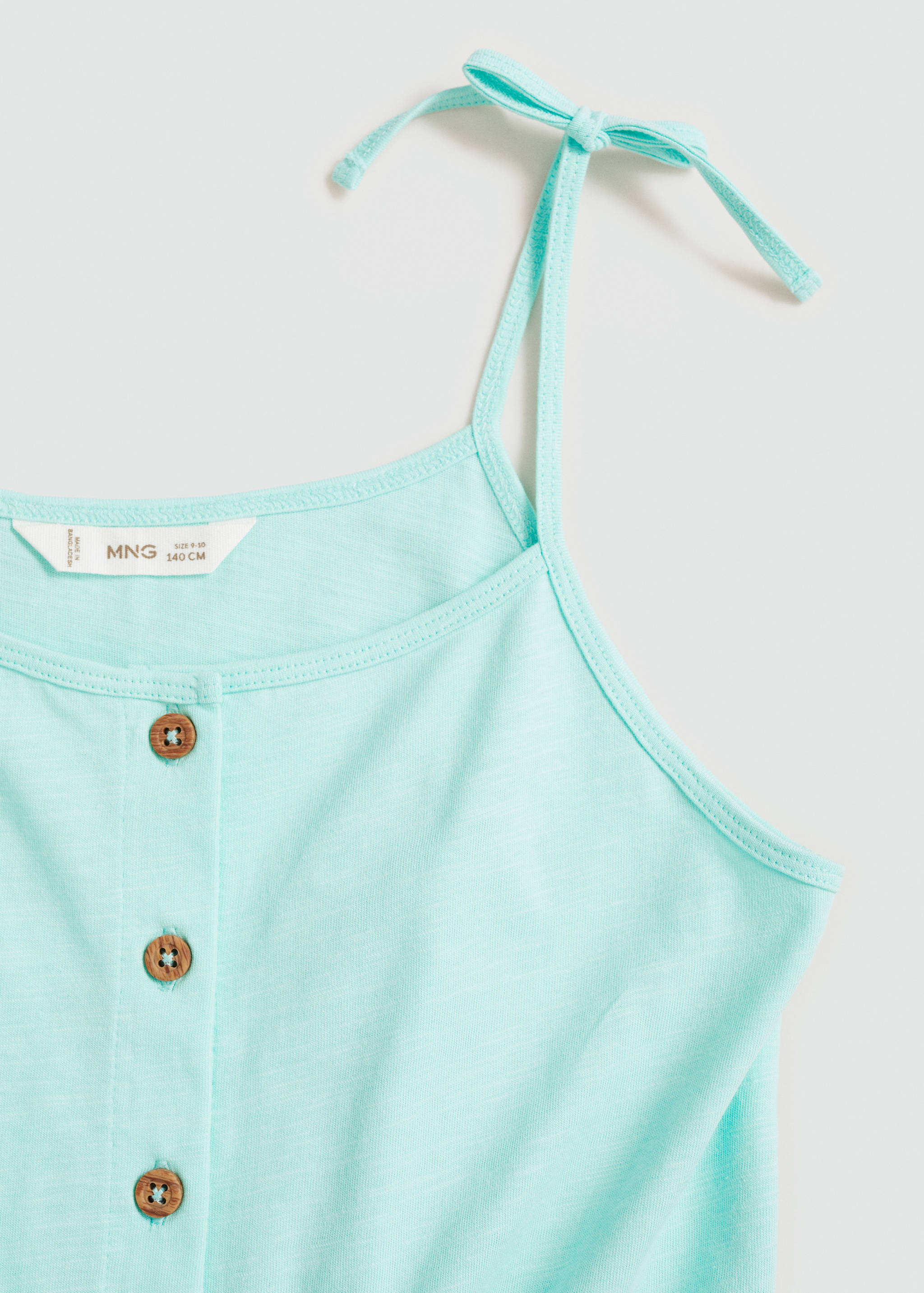 Kurzer Baumwoll-Jumpsuit - Detail des Artikels 8