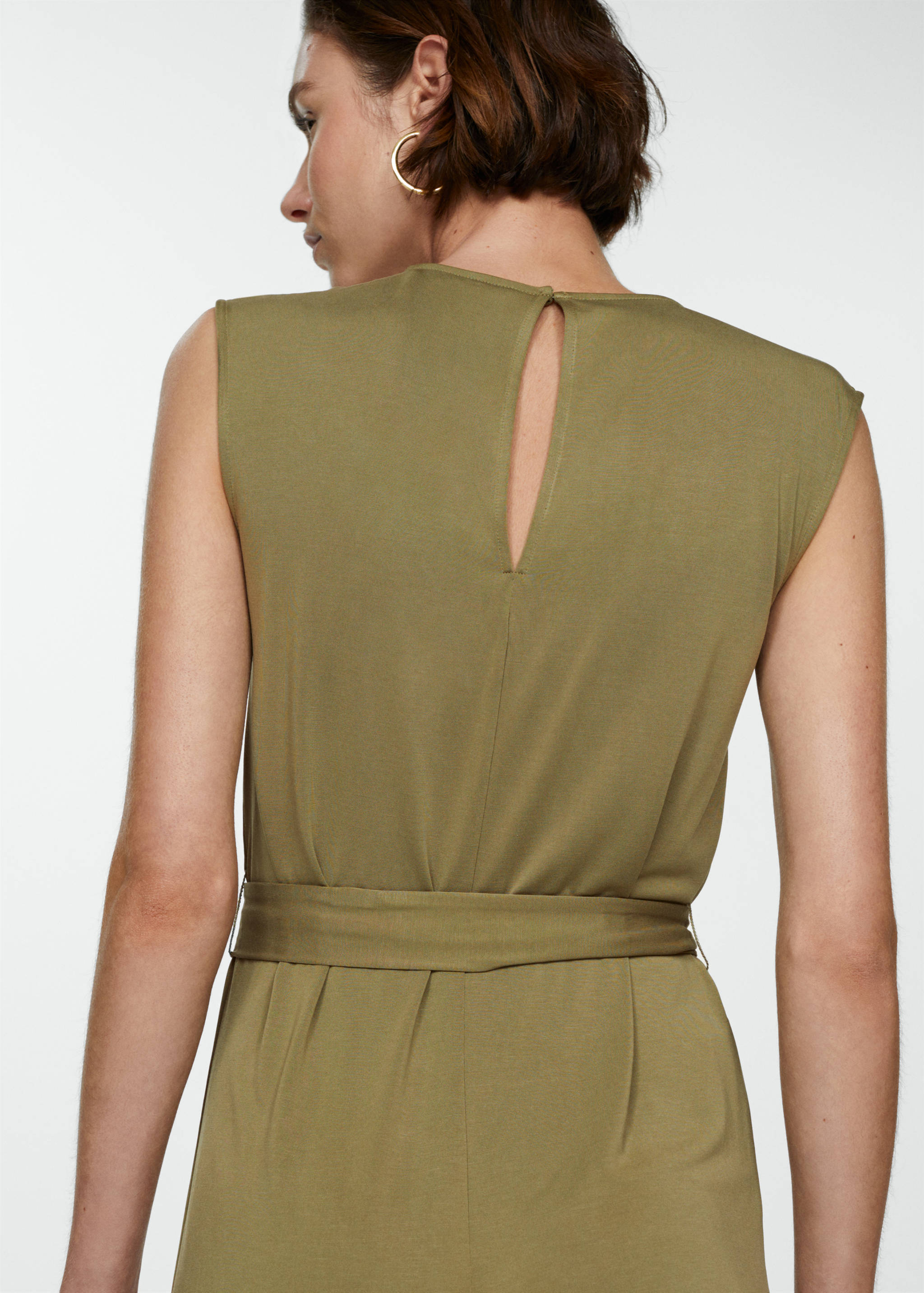 Bow long jumpsuit - Details of the article 6