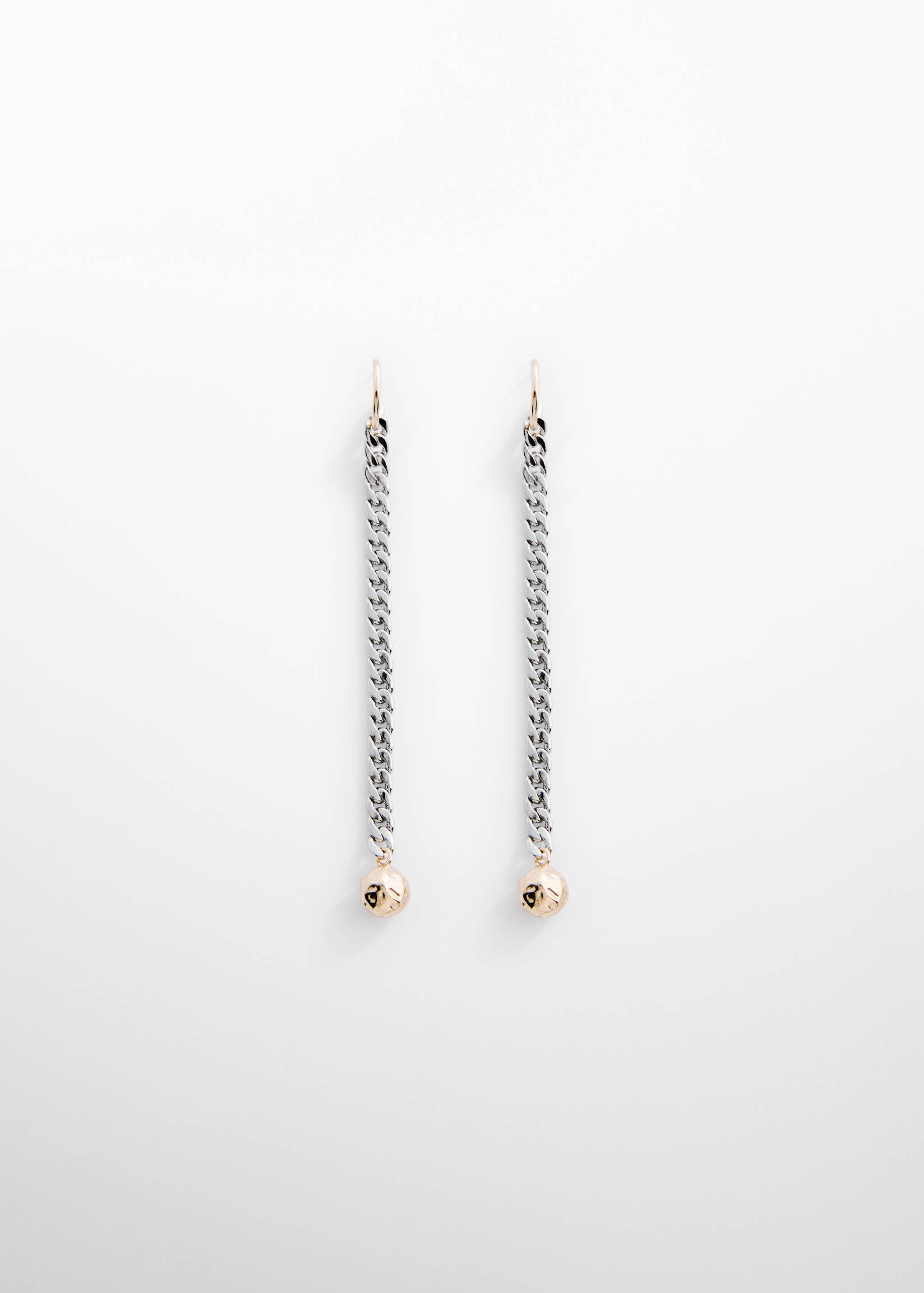 Long-bead chain earrings - Article without model
