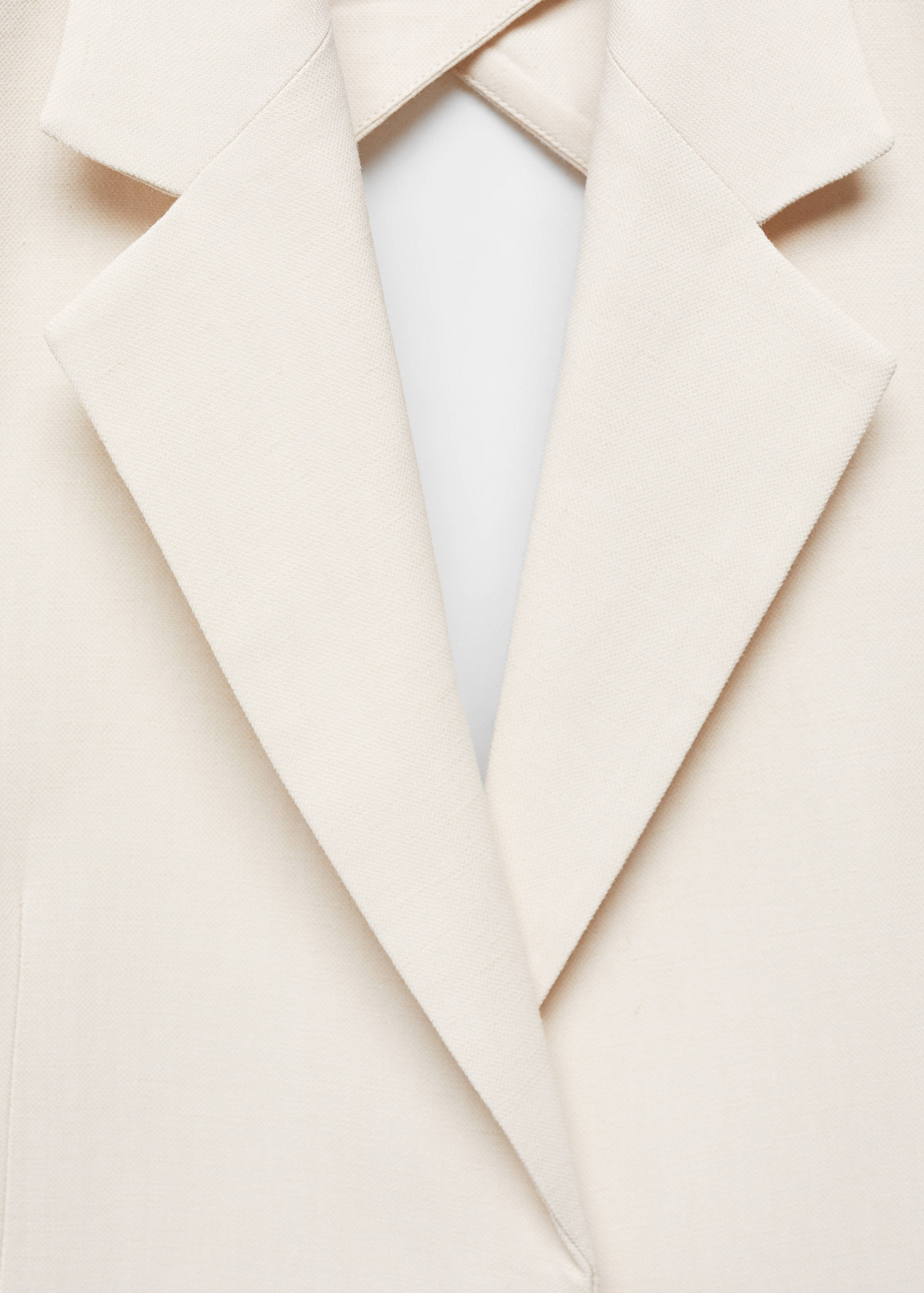 Suit vest with open back - Details of the article 8