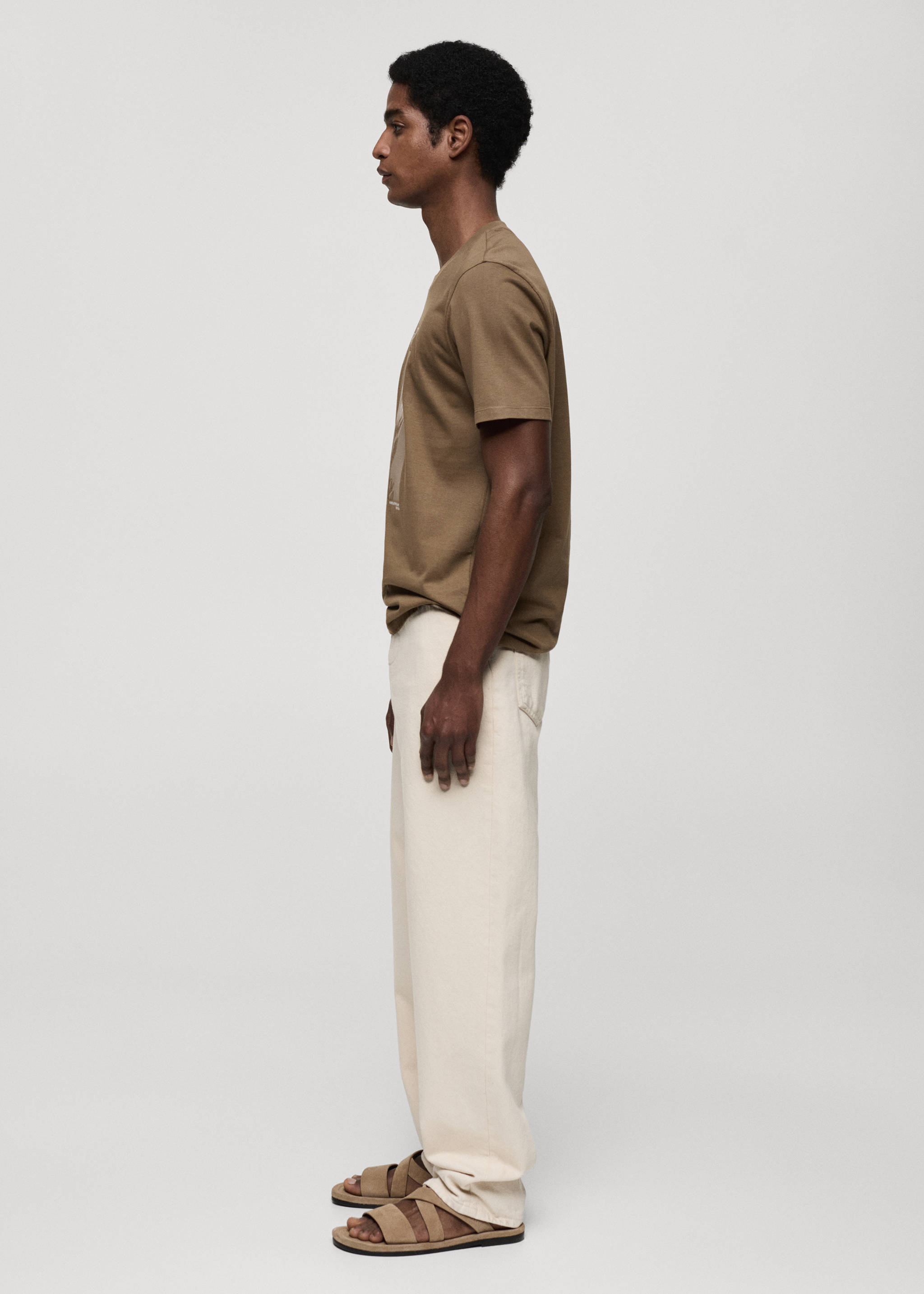 Camiseta slim fit estampado - Detalle del artículo 2