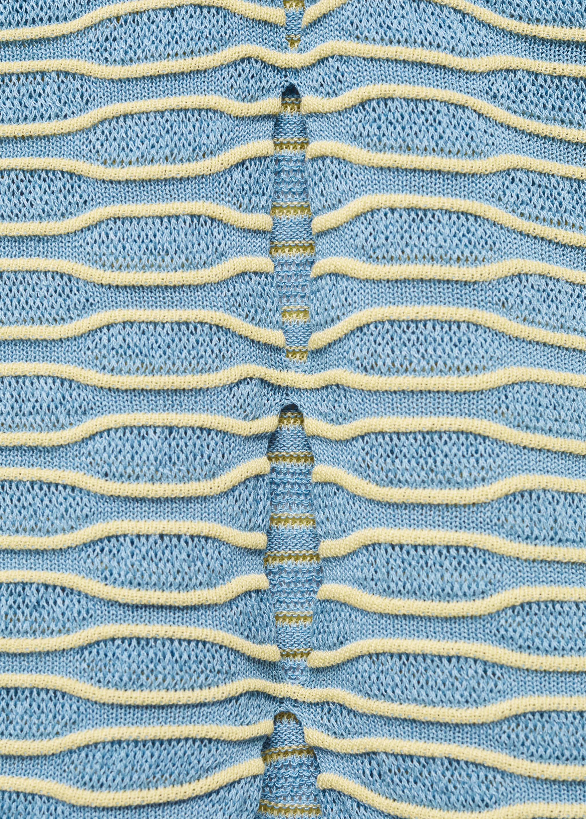 Strukturiertes Strick-Neckholder-Top - Detail des Artikels 8