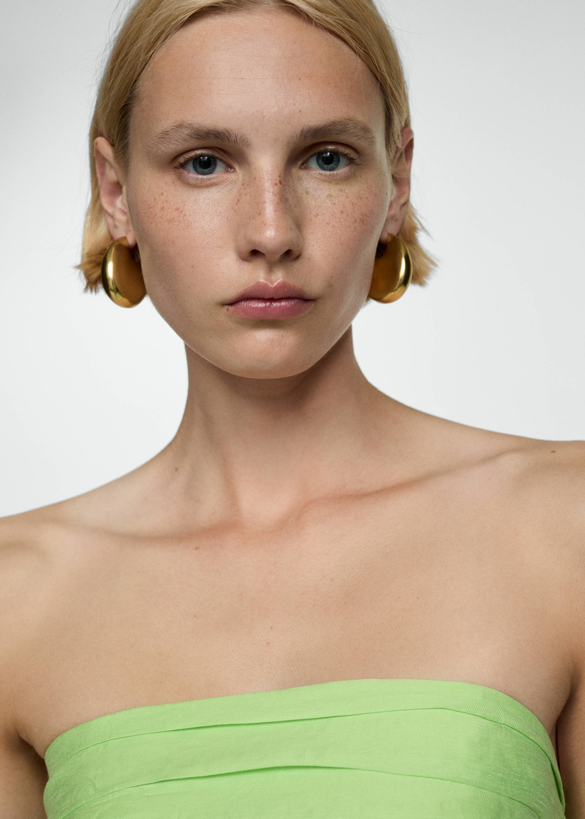 Top crop drapeado - Detalle del artículo 1