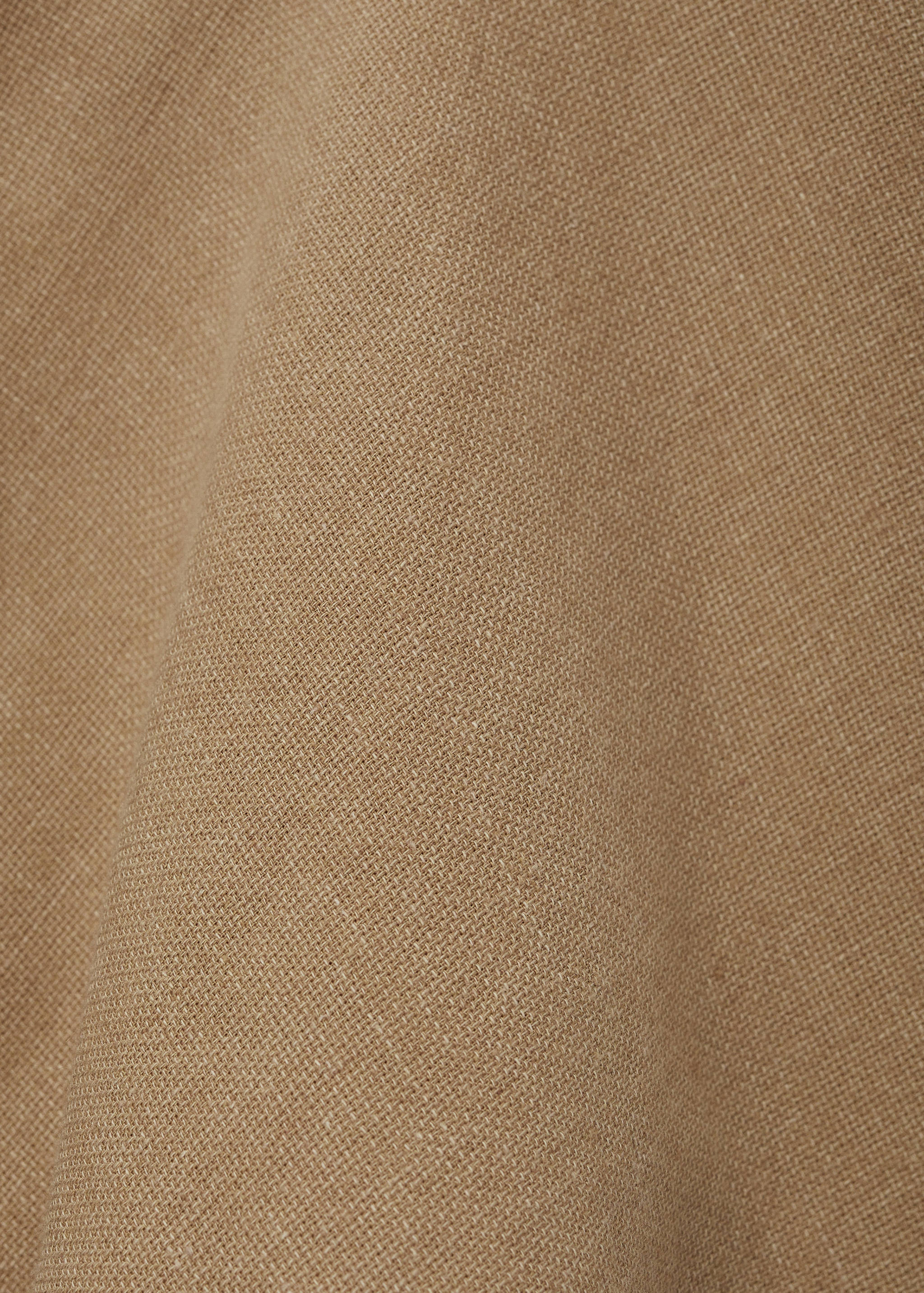 Asymmetrical cotton skirt - Details of the article 8