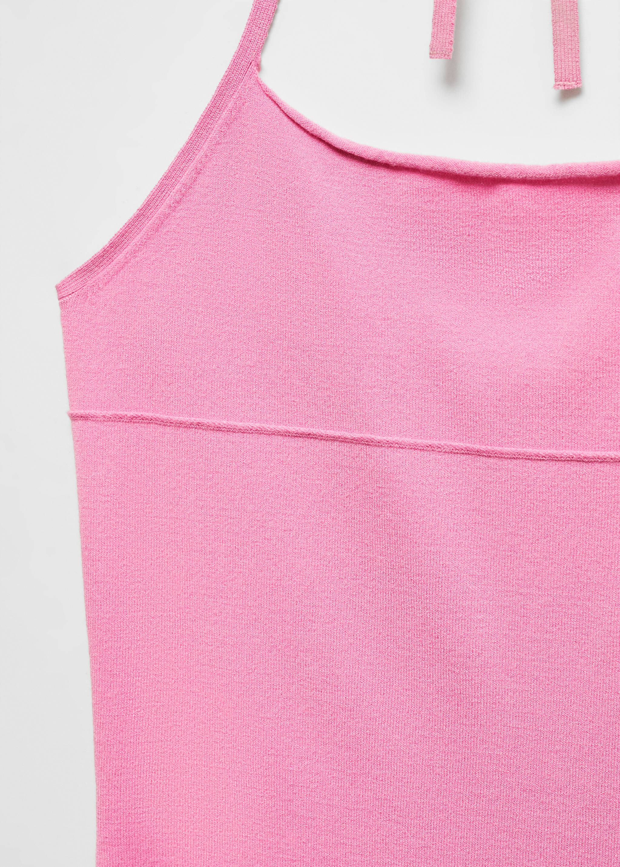 Vestido halter entallado - Detalle del artículo 8