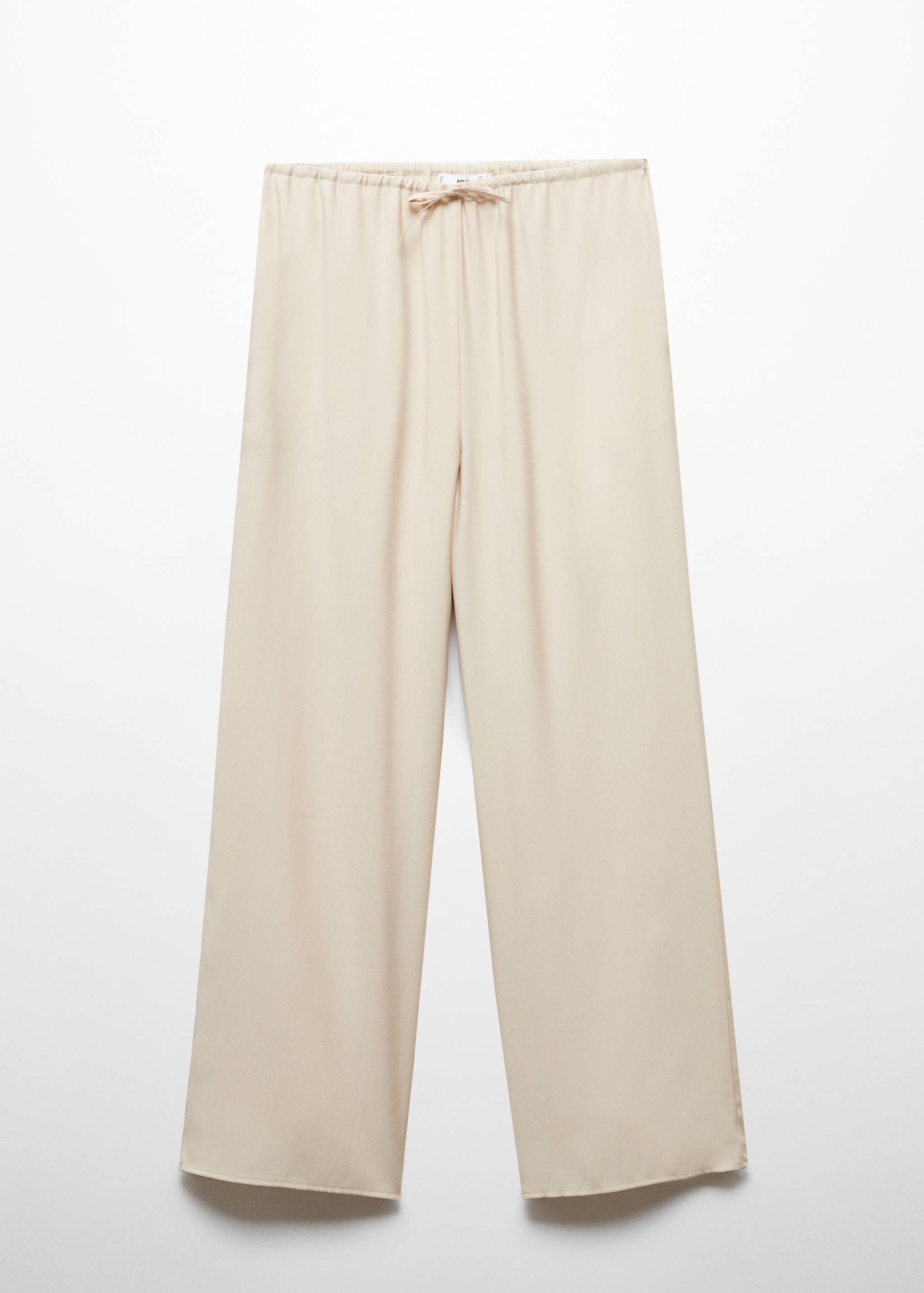 Wide leg trousers with elastic waist - Article without model
