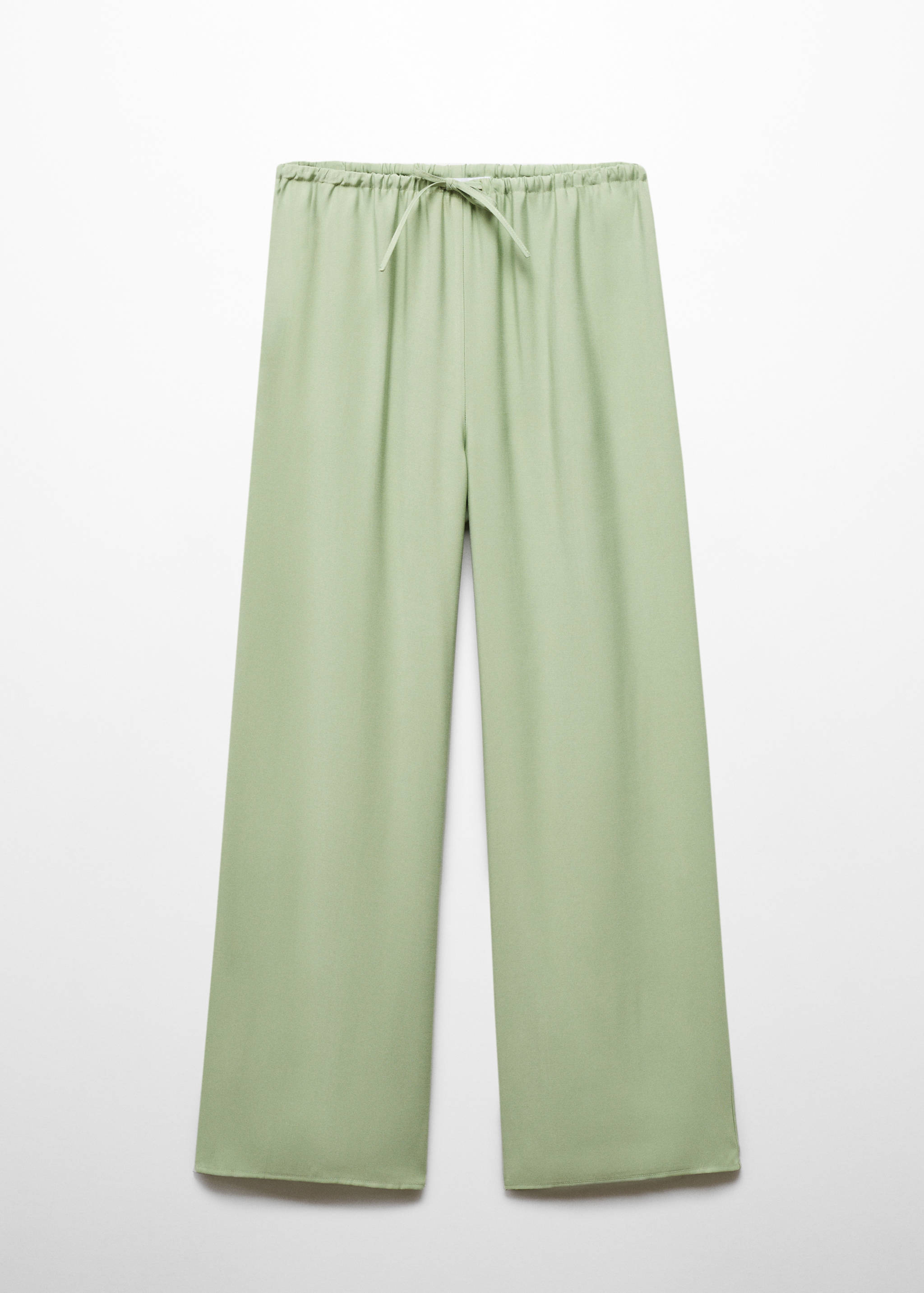 Wide leg trousers with elastic waist - Article without model