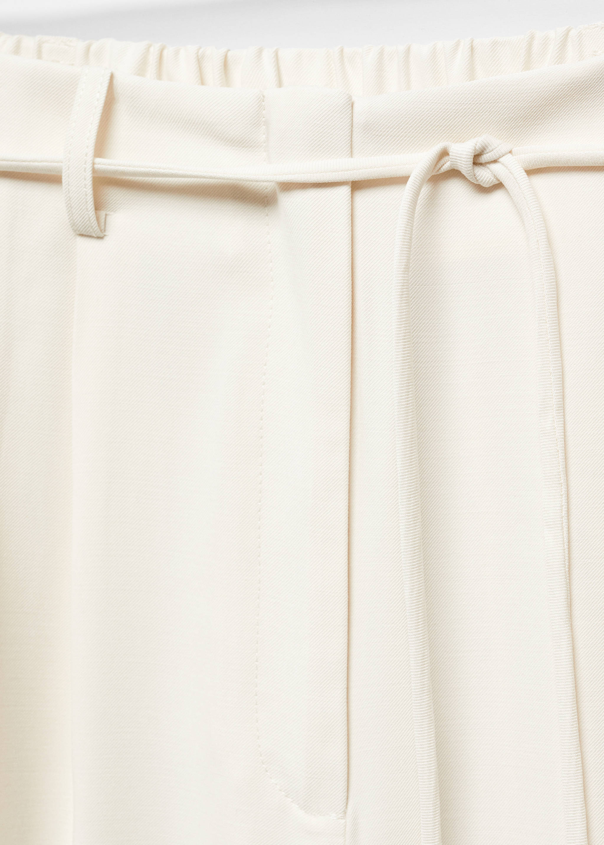 Wide leg trousers with belt - Details of the article 8