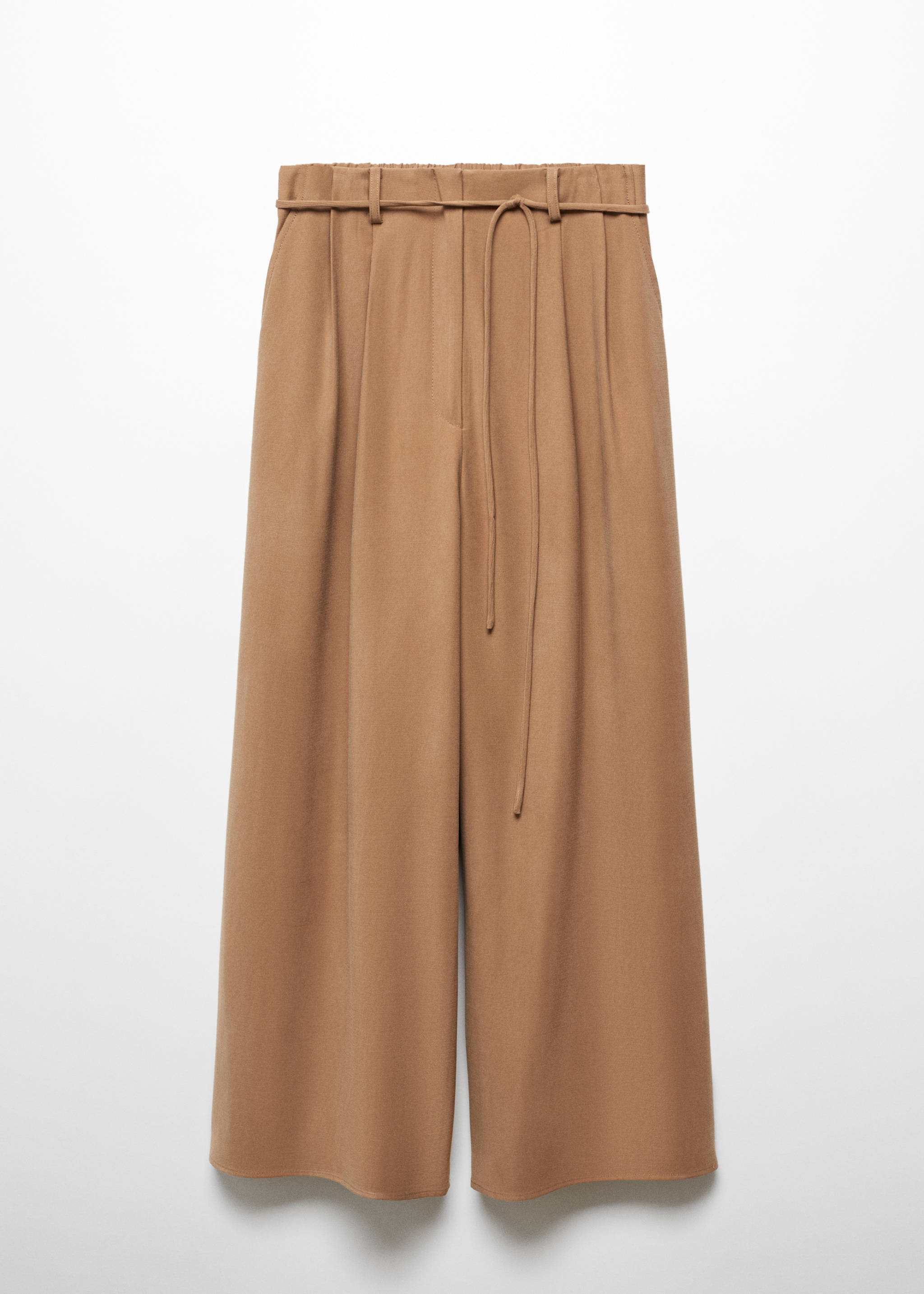 Wide leg trousers with belt - Article without model