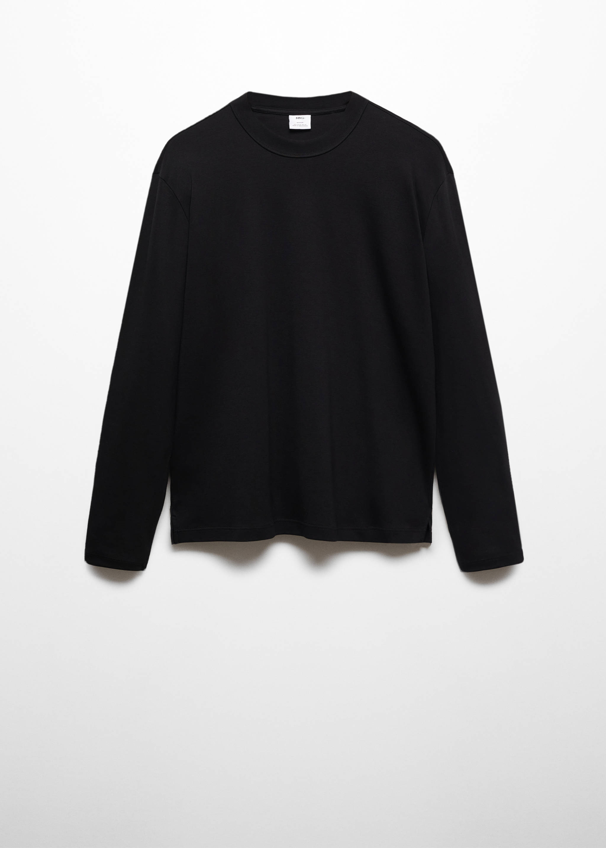 Langarm-T-Shirt aus 100 % Baumwolle - Artikel ohne Model