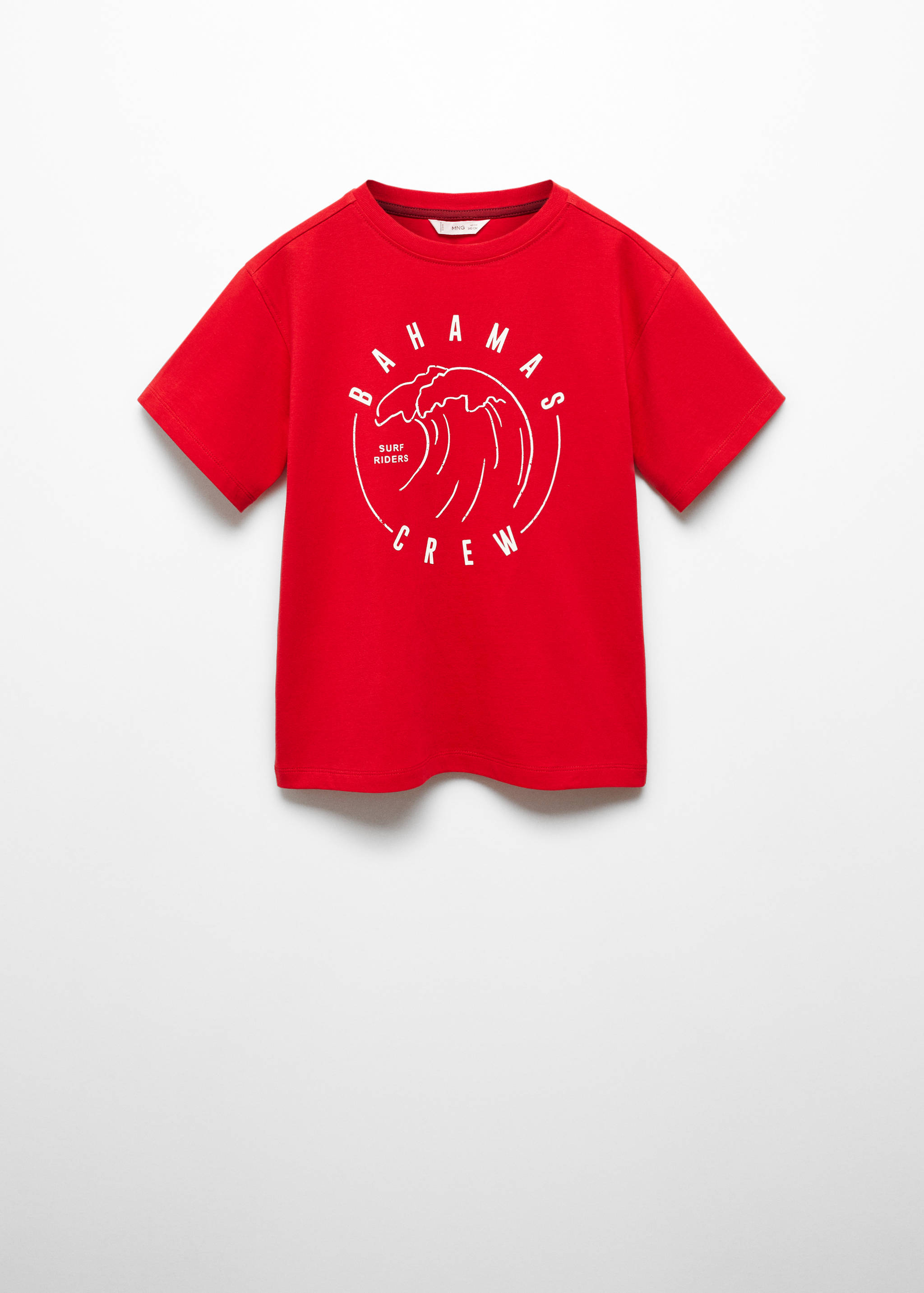 Printed message T-shirt - Article without model