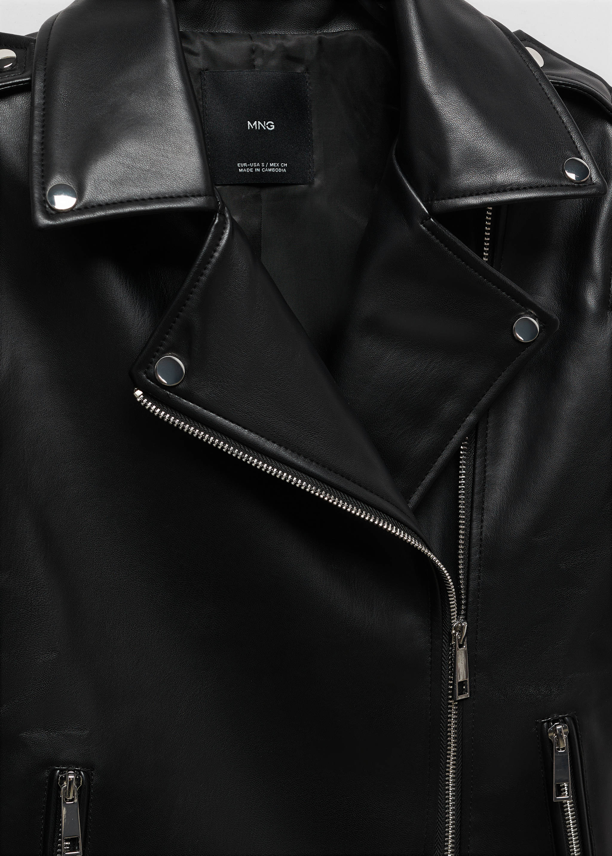 Bikerjacke mit Leder-Effekt - Detail des Artikels 8