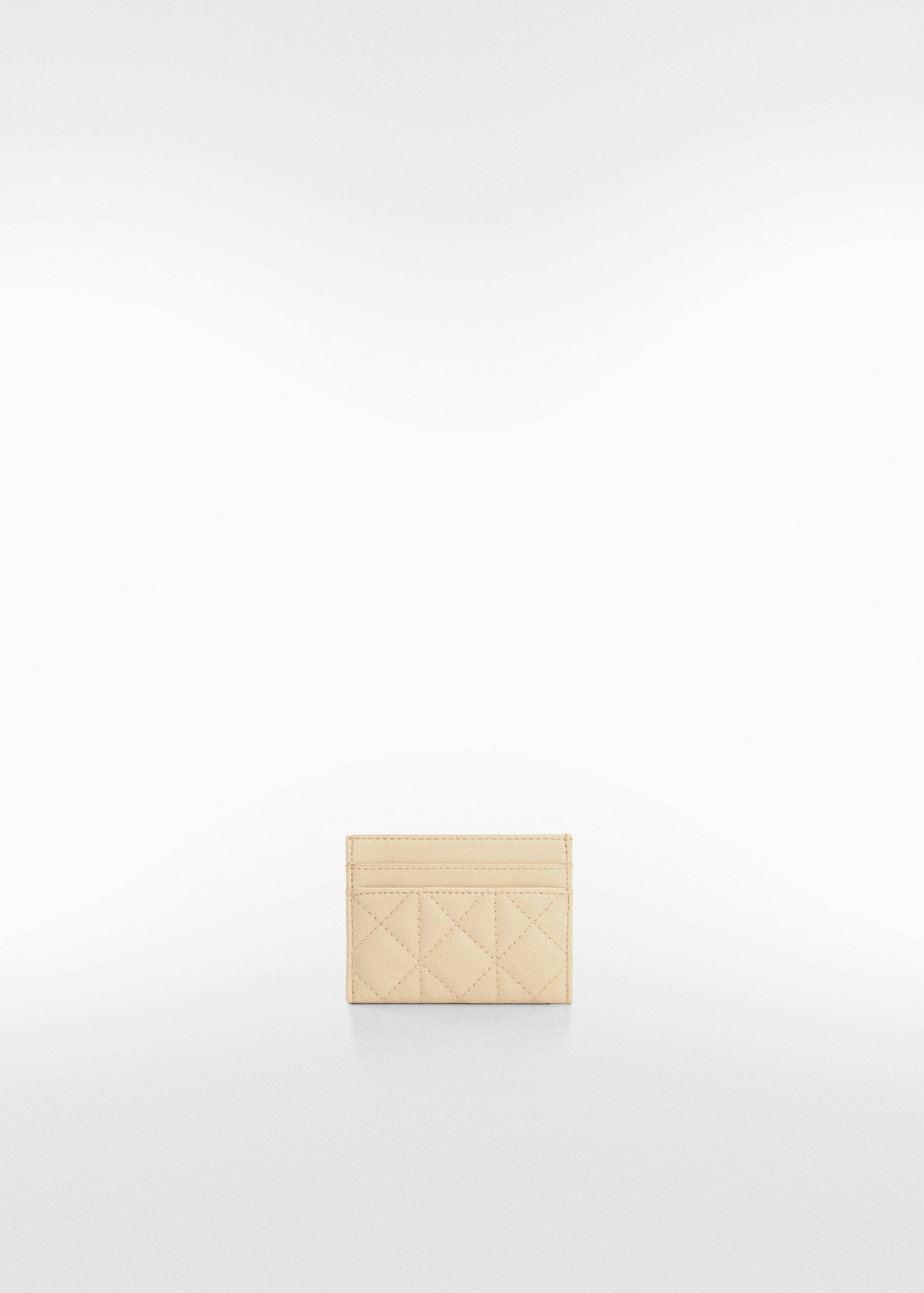 Quilted cardholder with logo - Details of the article 1