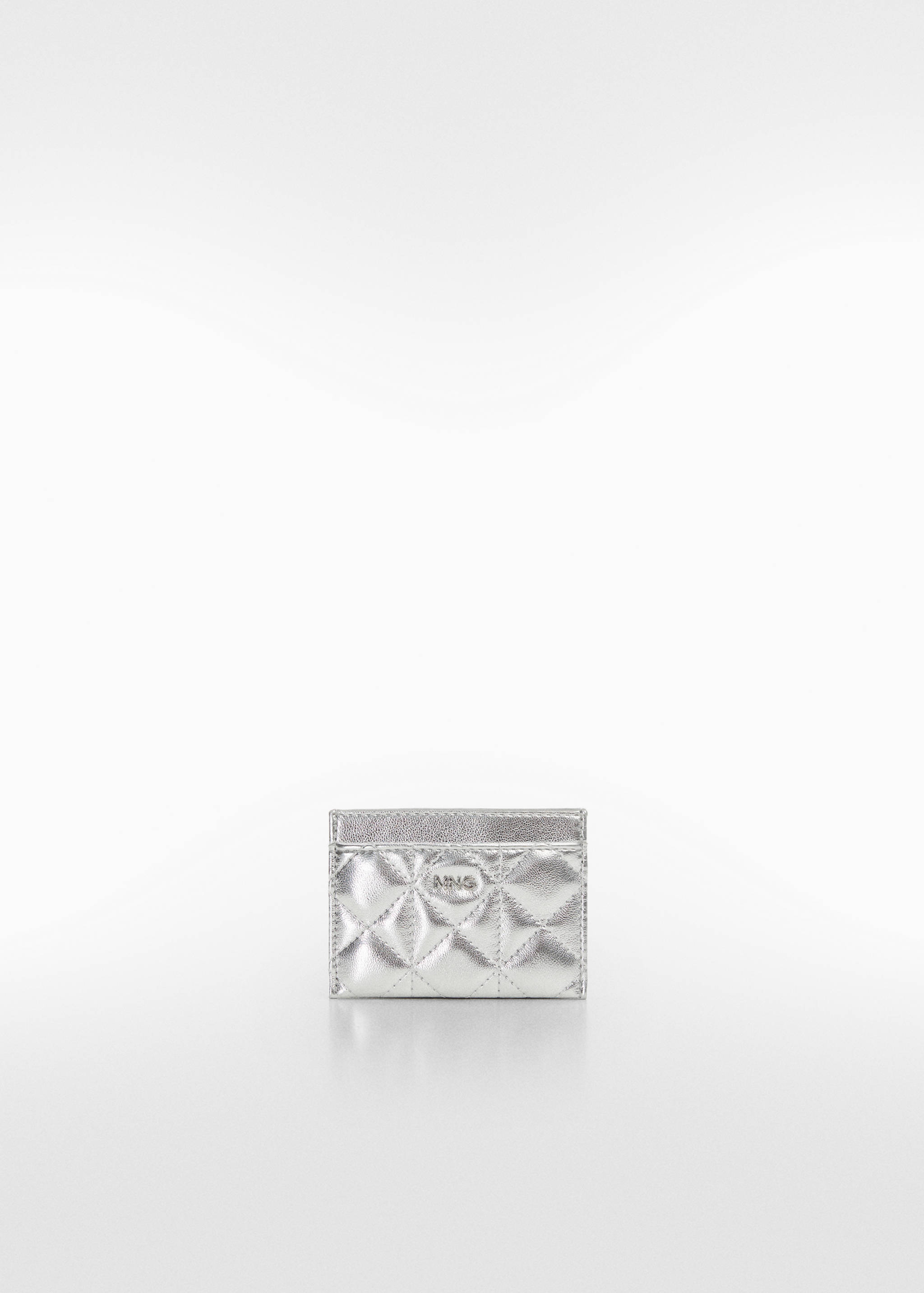 Quilted cardholder with logo - Article without model