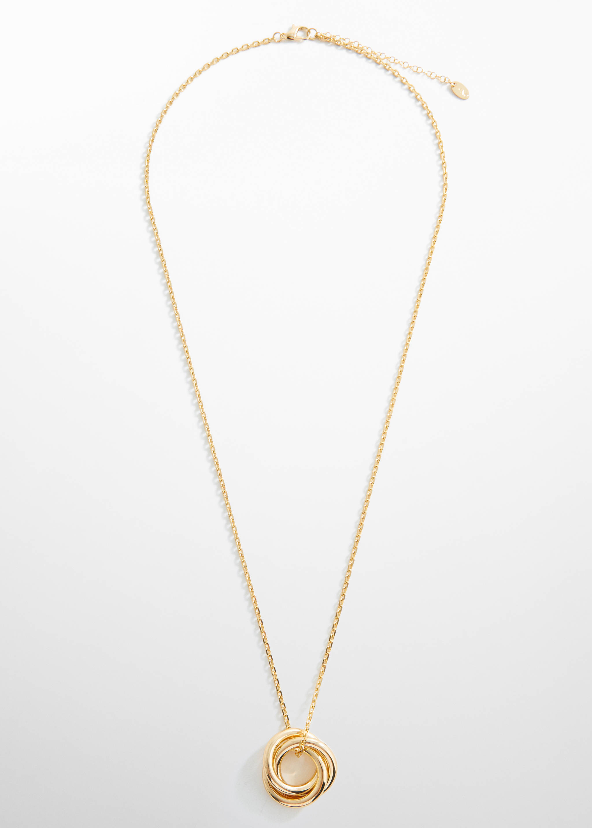 Halskette mit verschlungenen Ringen - Artikel ohne Model