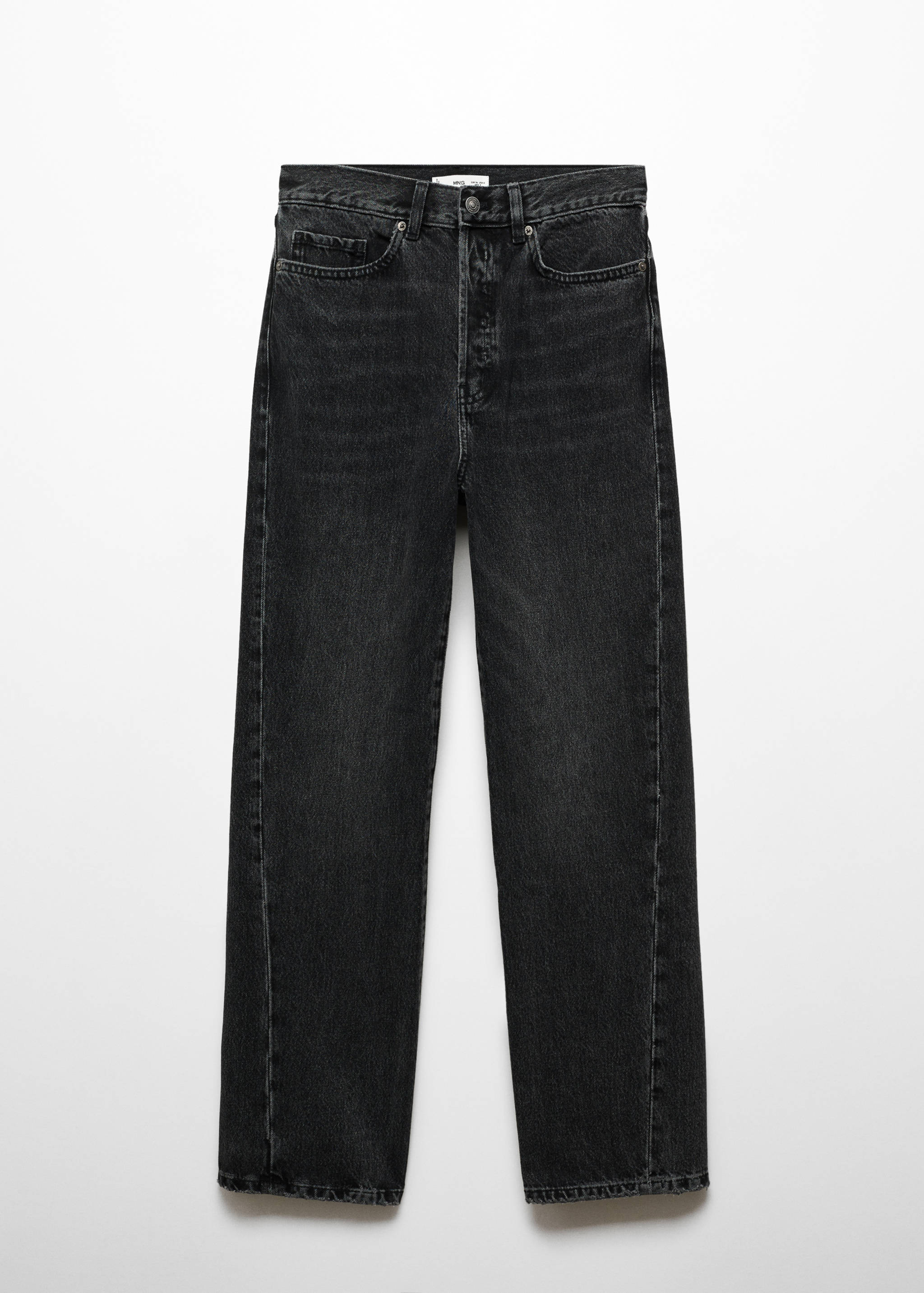 Gerade Jeans mit Vorwärtsnähten - Artikel ohne Model