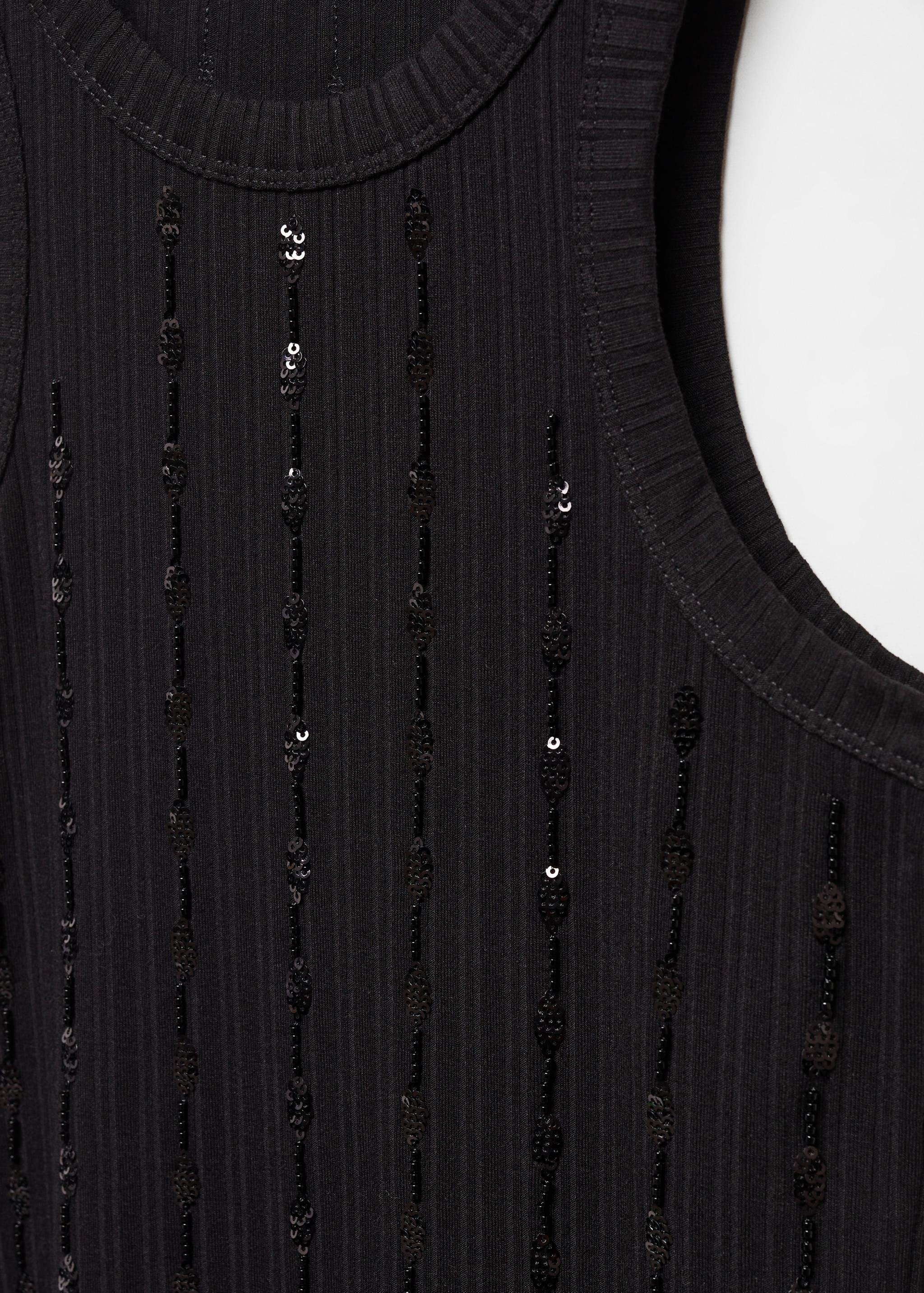 Top maille broderie paillettes - Détail de l'article 8