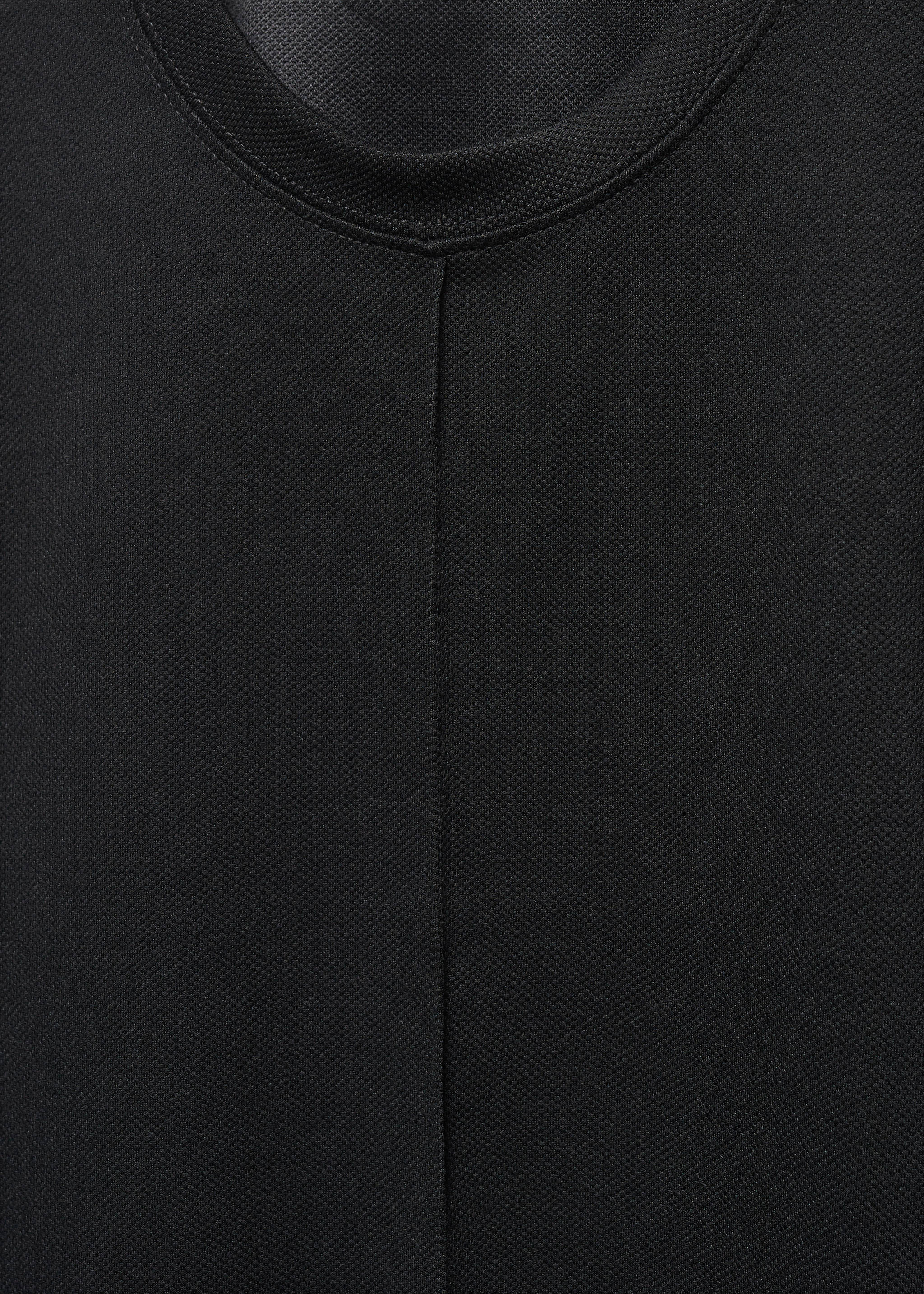 Decorative stitching sweatshirt - Details of the article 8, Black. Ref: 67080453-00.