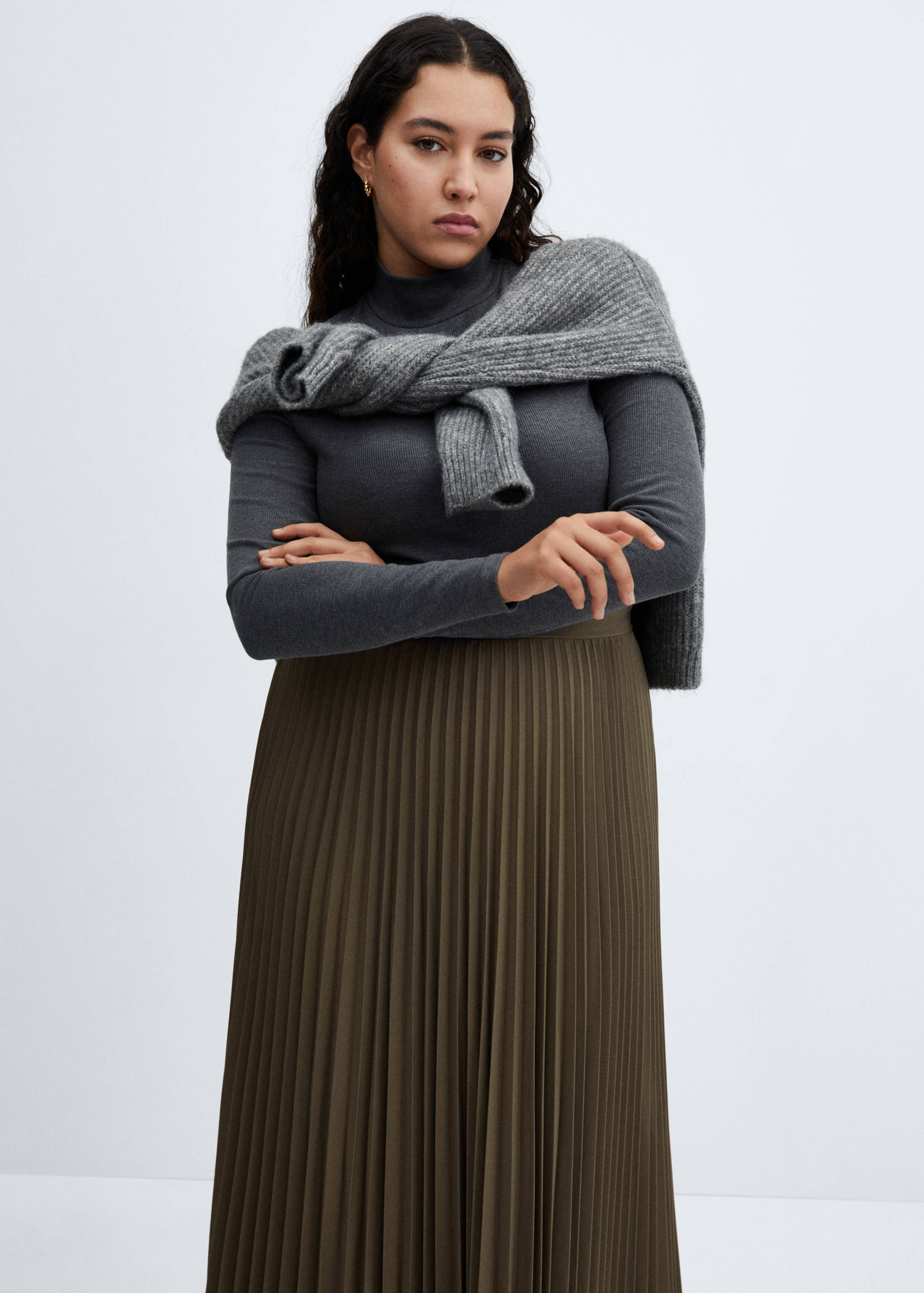 Lange plissérok - Detail van het artikel 5