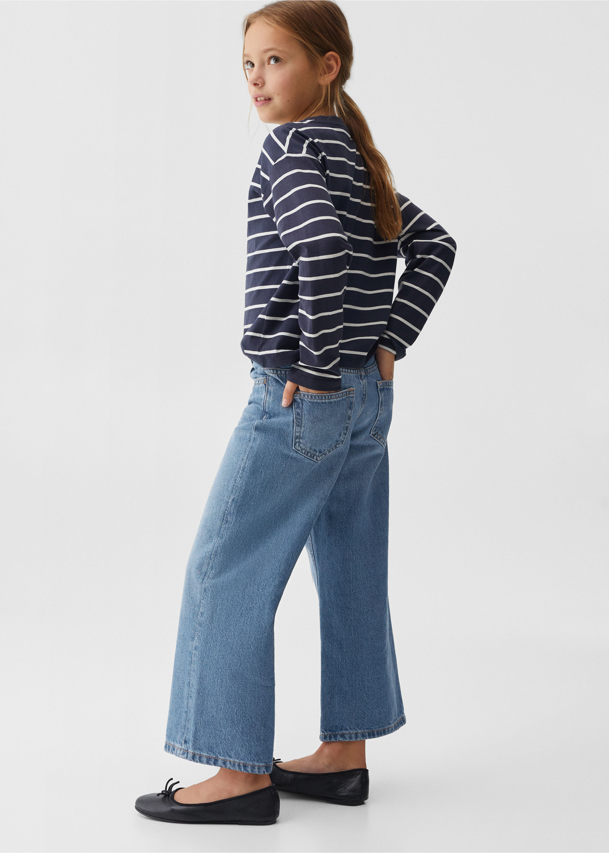 Jean style jupe-culotte coton - Détail de l'article 2