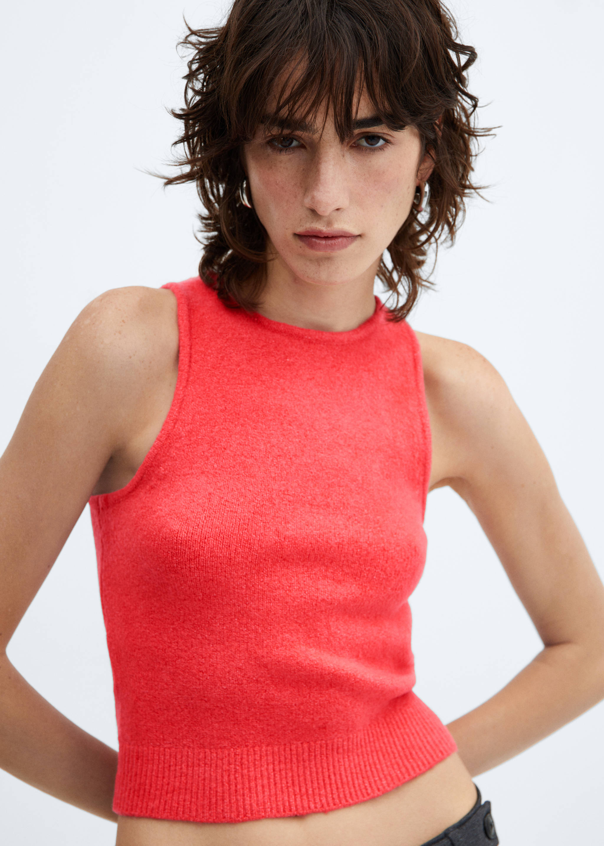 Knit strap top - Details of the article 1