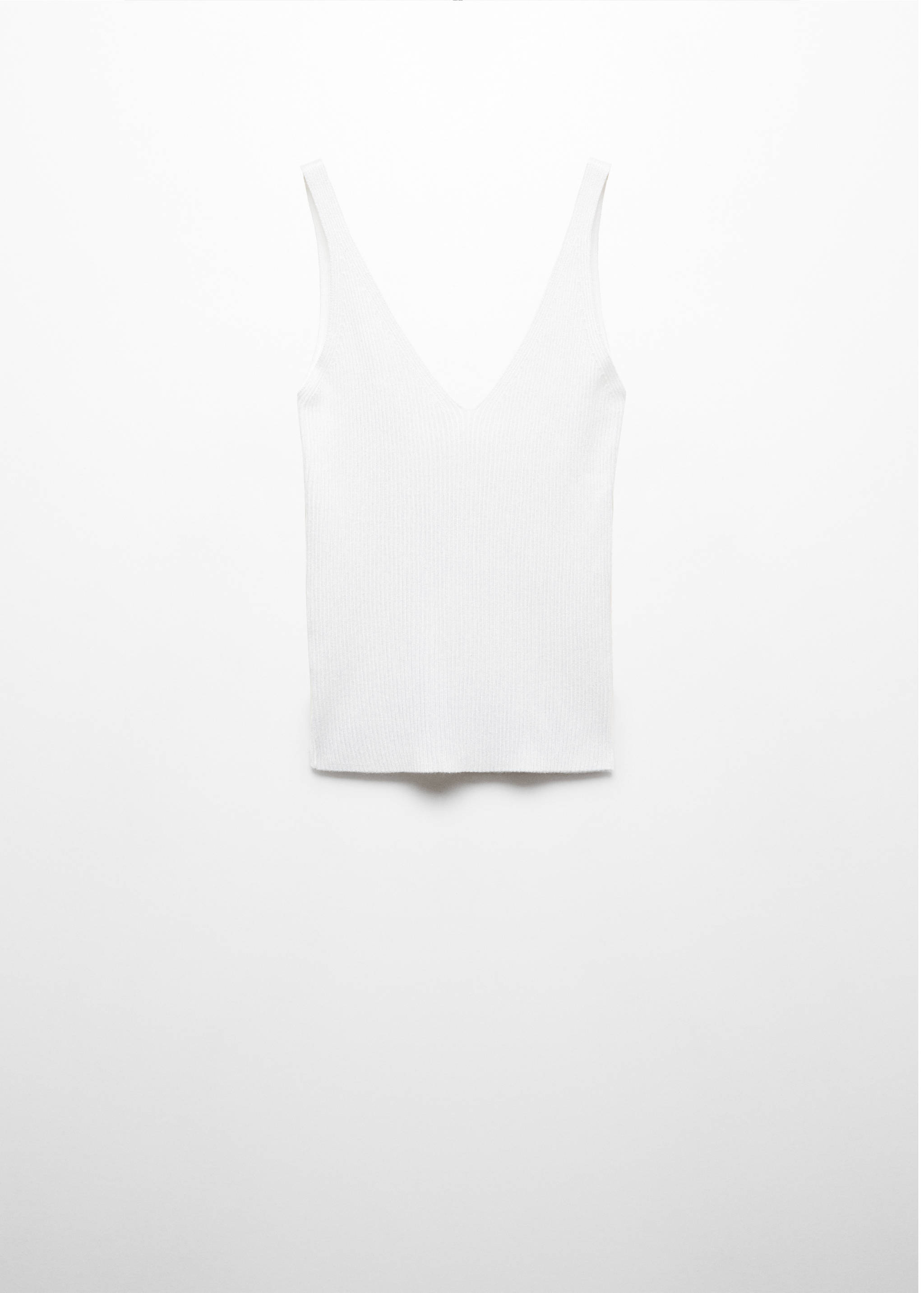 Strick-Top mit V-Ausschnitt - Artikel ohne Model