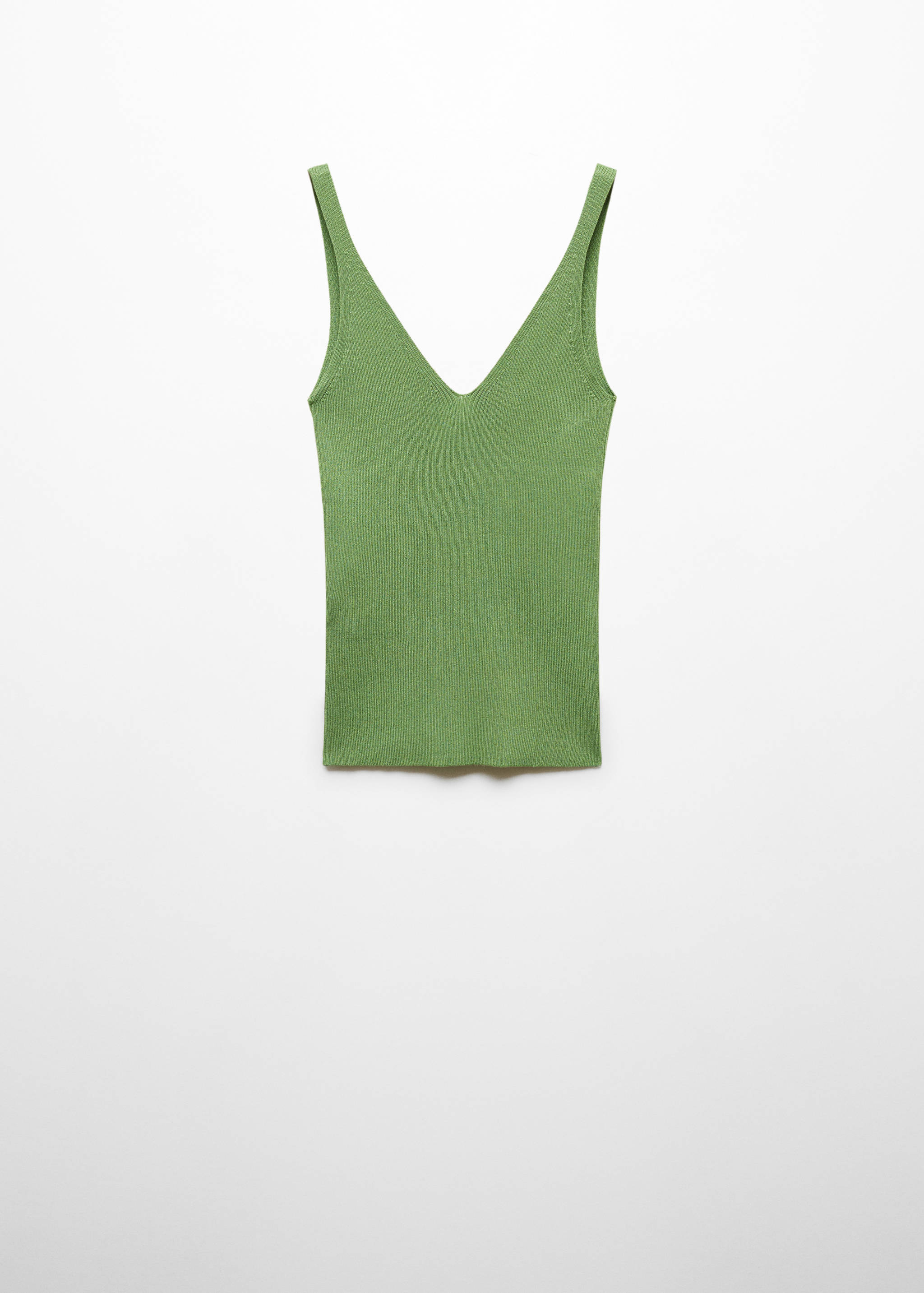 Strick-Top mit V-Ausschnitt - Artikel ohne Model