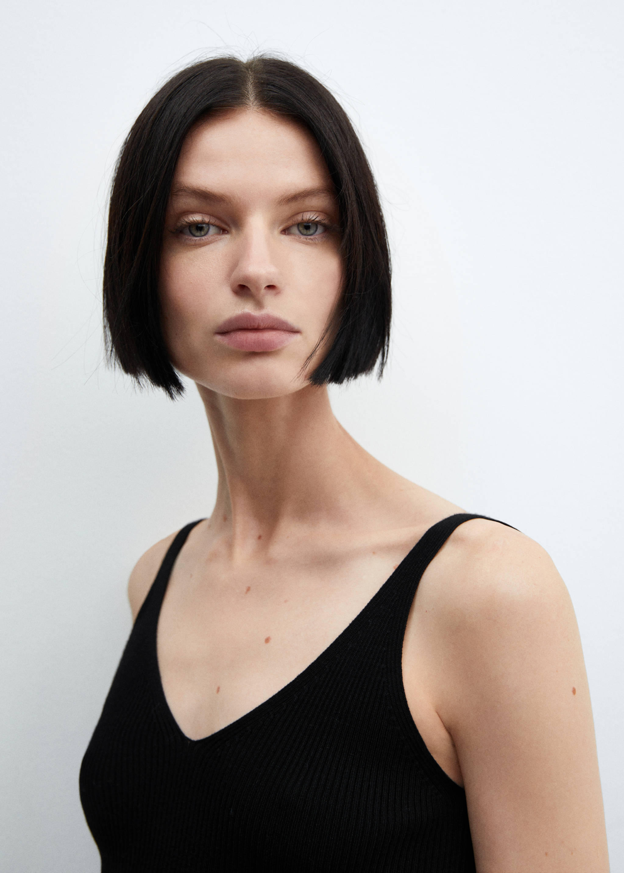 Strick-Top mit V-Ausschnitt - Detail des Artikels 1