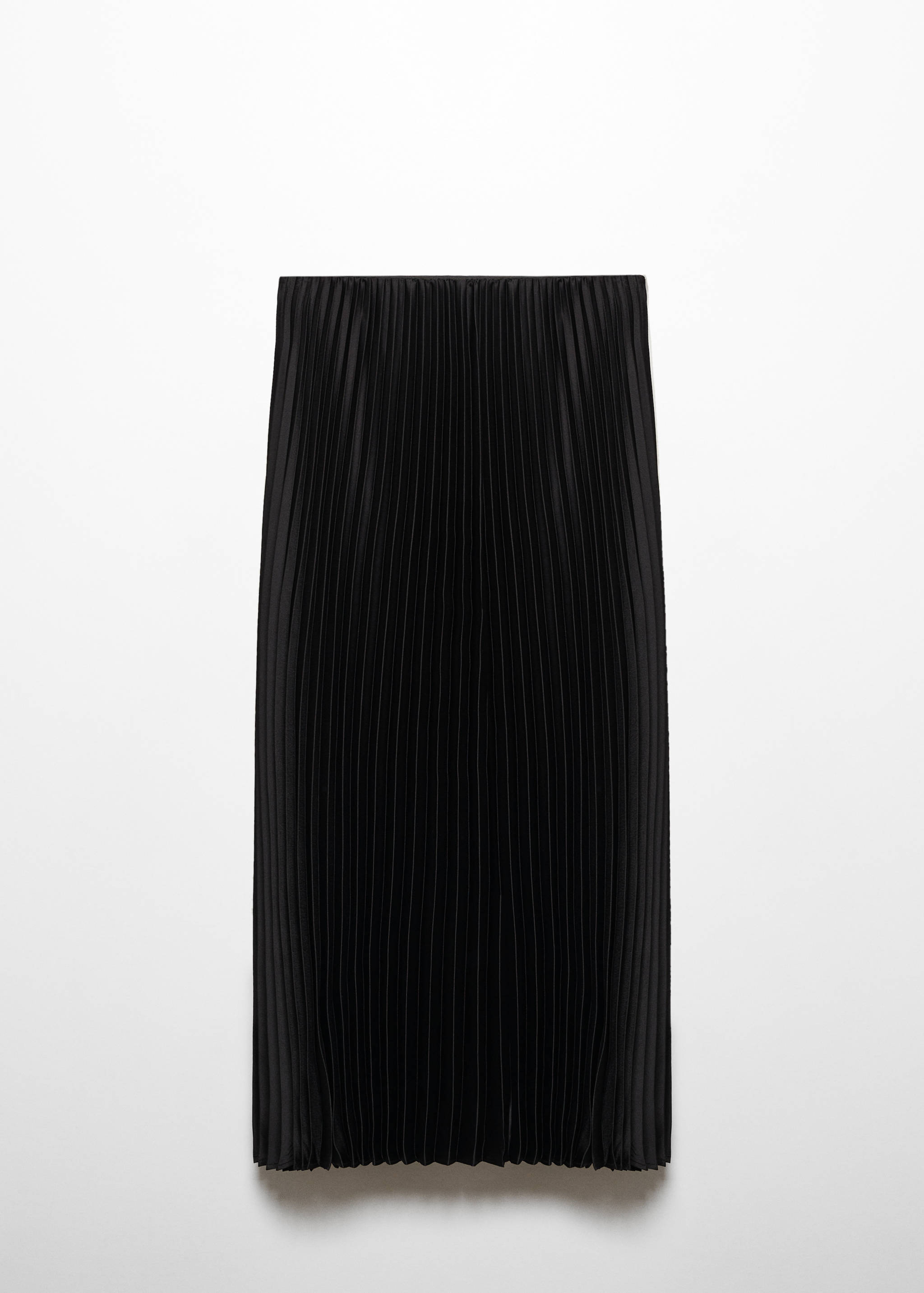 Plisowana spódnica satynowa - Artykuł bez modela/modelki