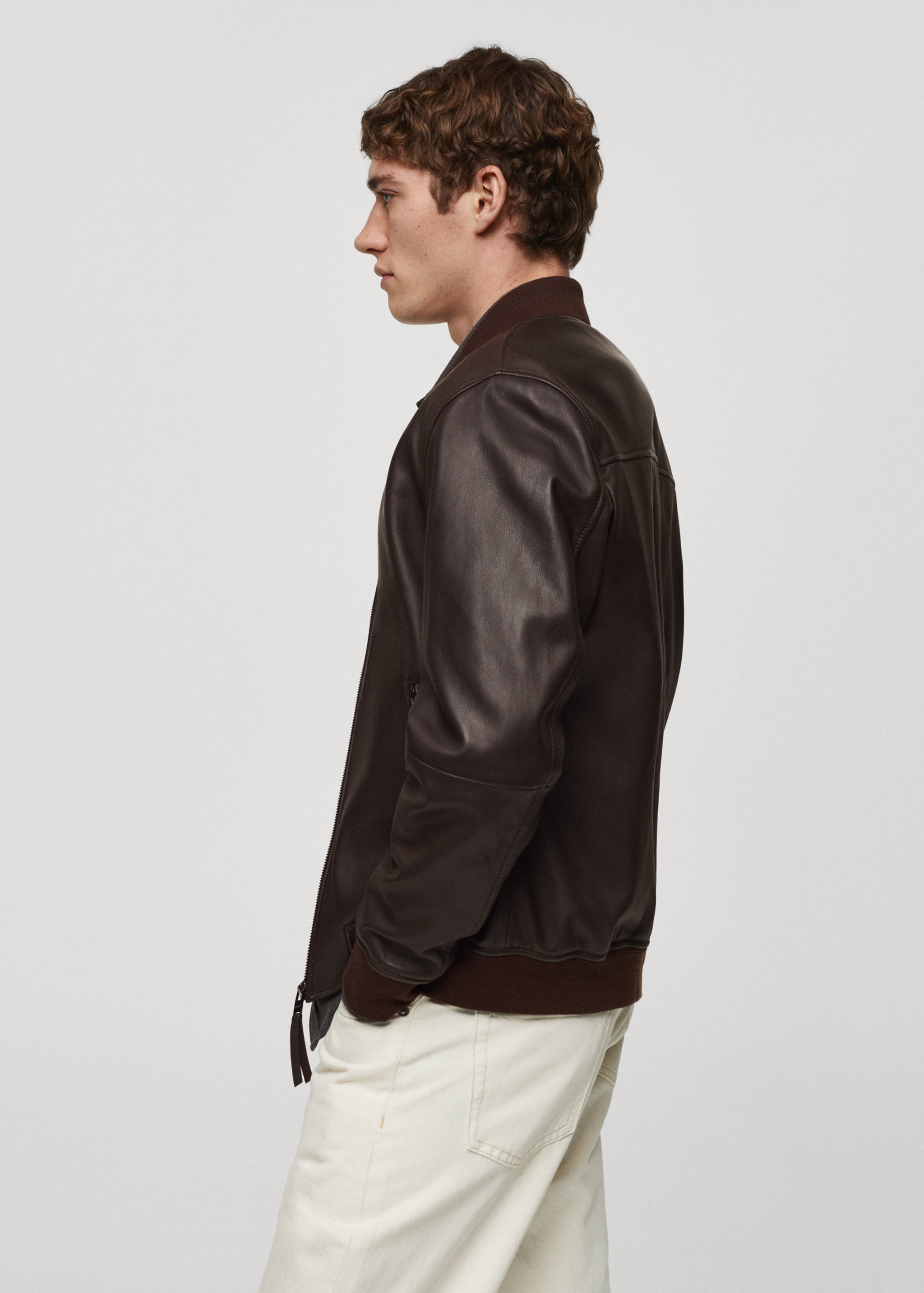 Jacke aus 100 % Nappaleder - Detail des Artikels 4