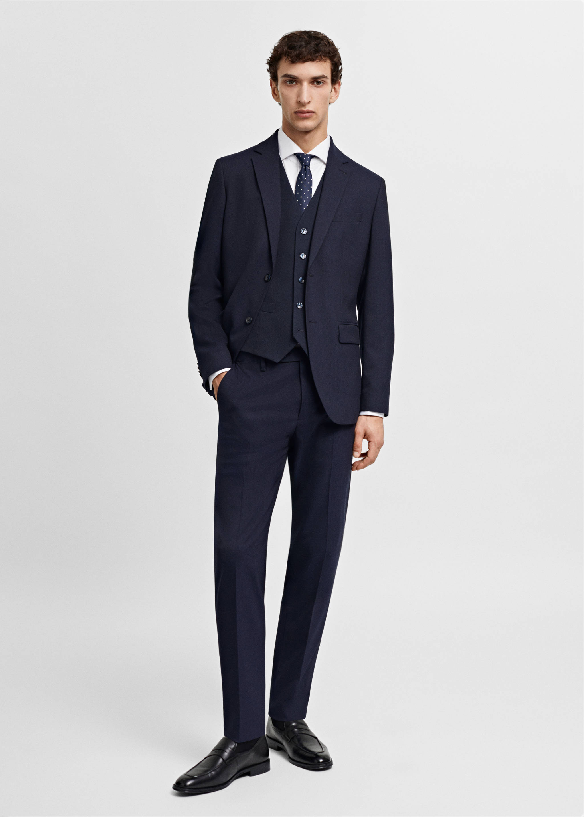 Armilla vestir slim fit - Pla general