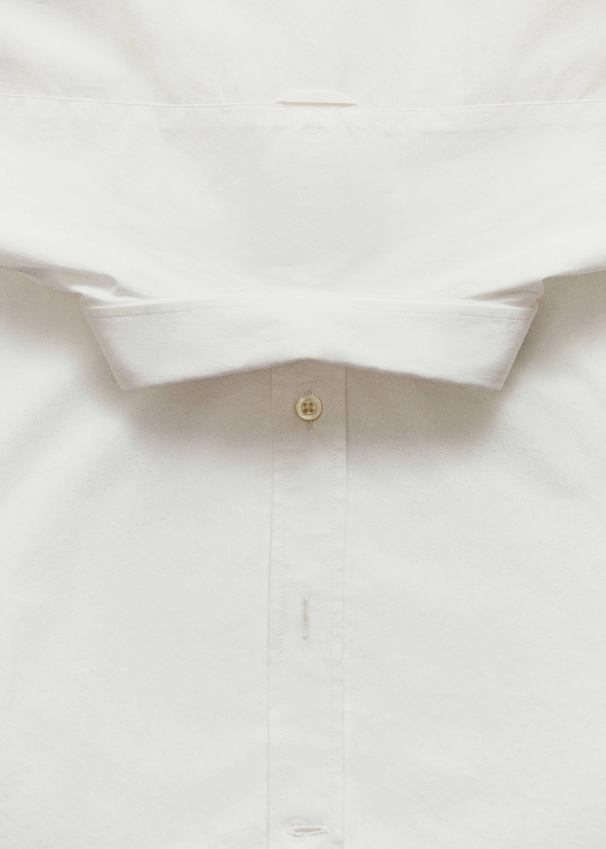 Regular fit Oxford cotton shirt - Details of the article 5