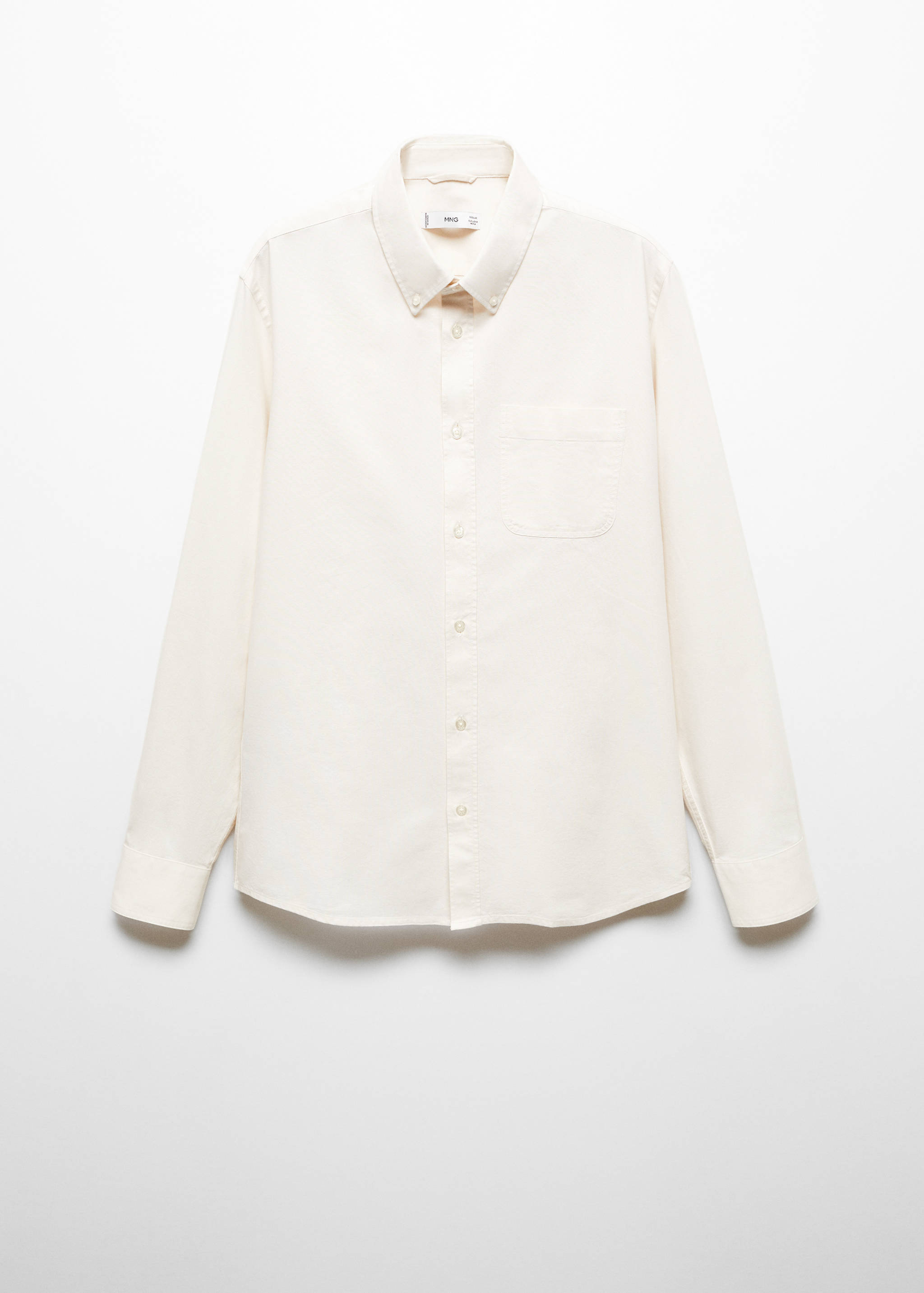 Camisa regular fit Oxford algodón - Artículo sin modelo