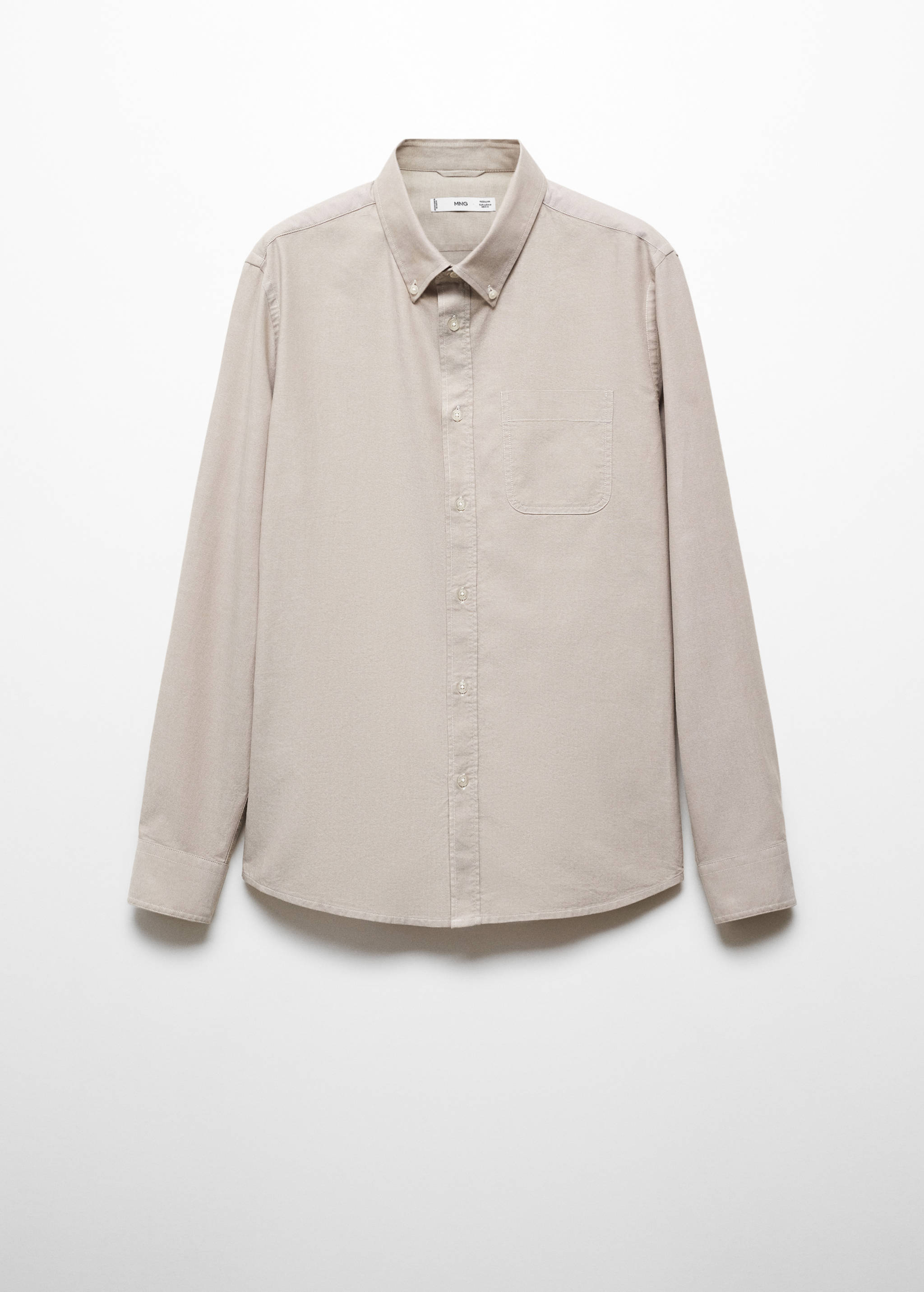 Regular fit Oxford cotton shirt - Article without model
